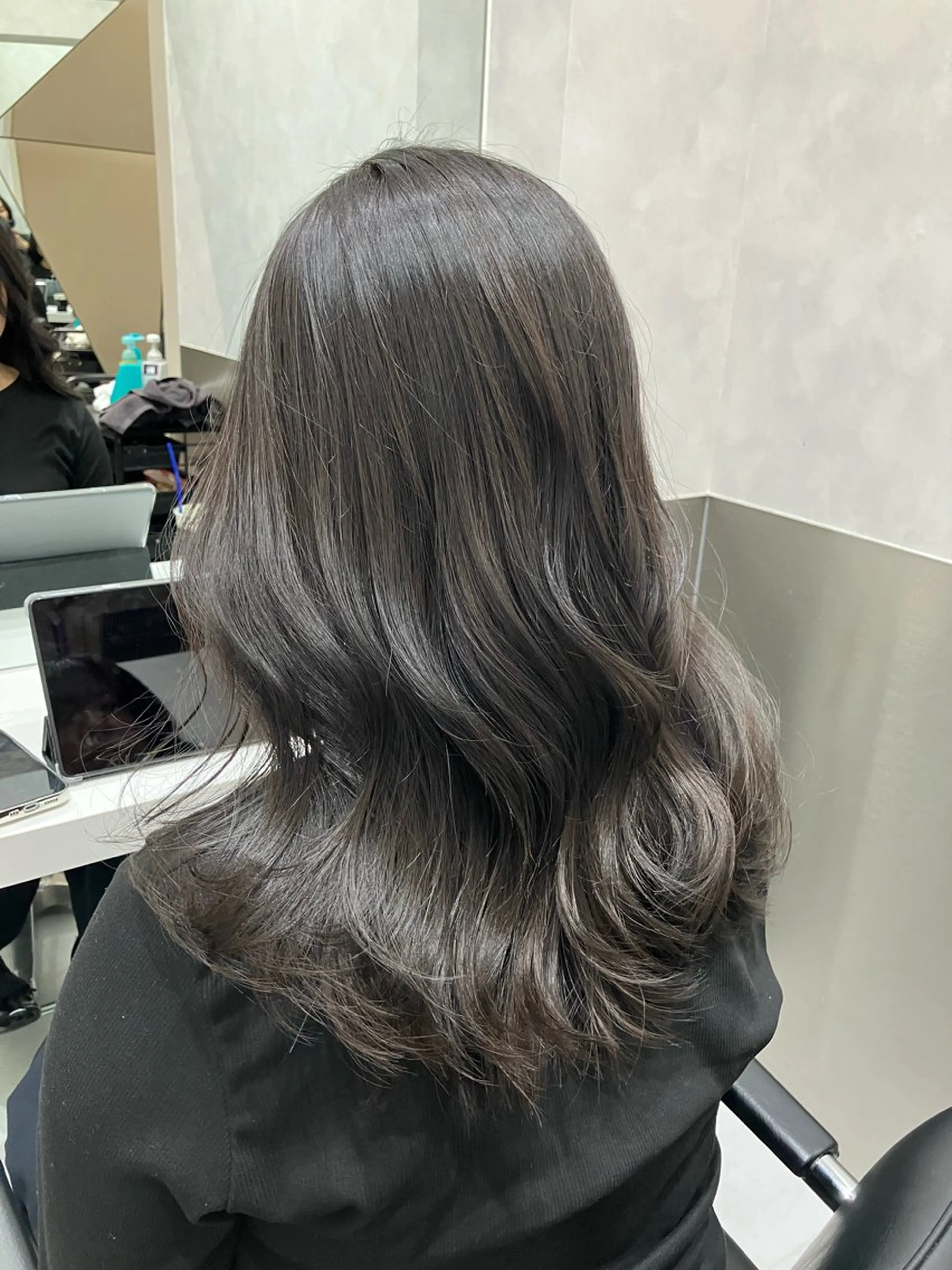 カラー カット ヘアカラー トリートメント 💖ブリーチなし透明 感💖ASAHIのヘアスタイル