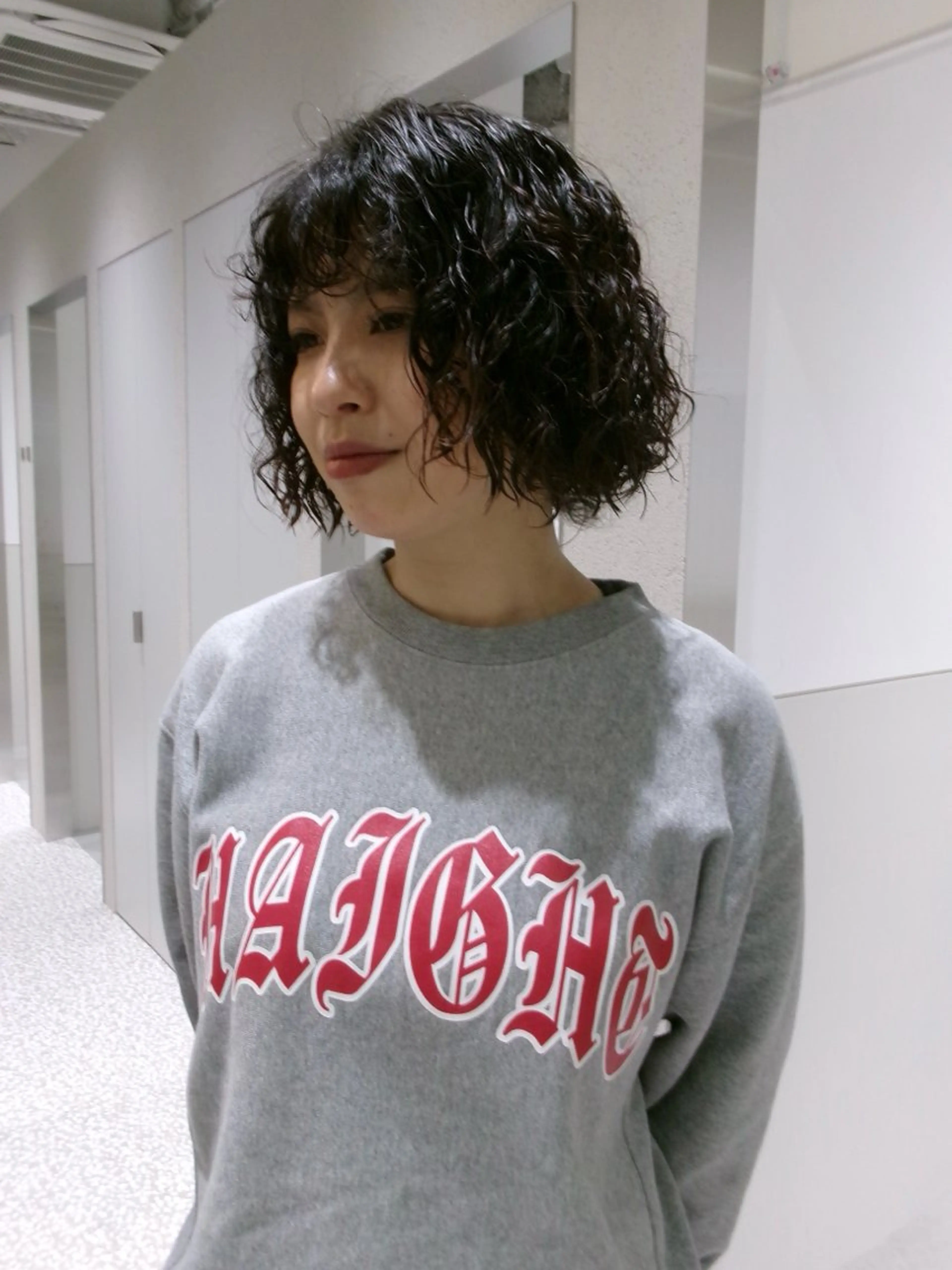 ミディアム パーマ ミディアムパーマ カット パーマ トリートメント KEI パーマ/レイヤーのヘアスタイル