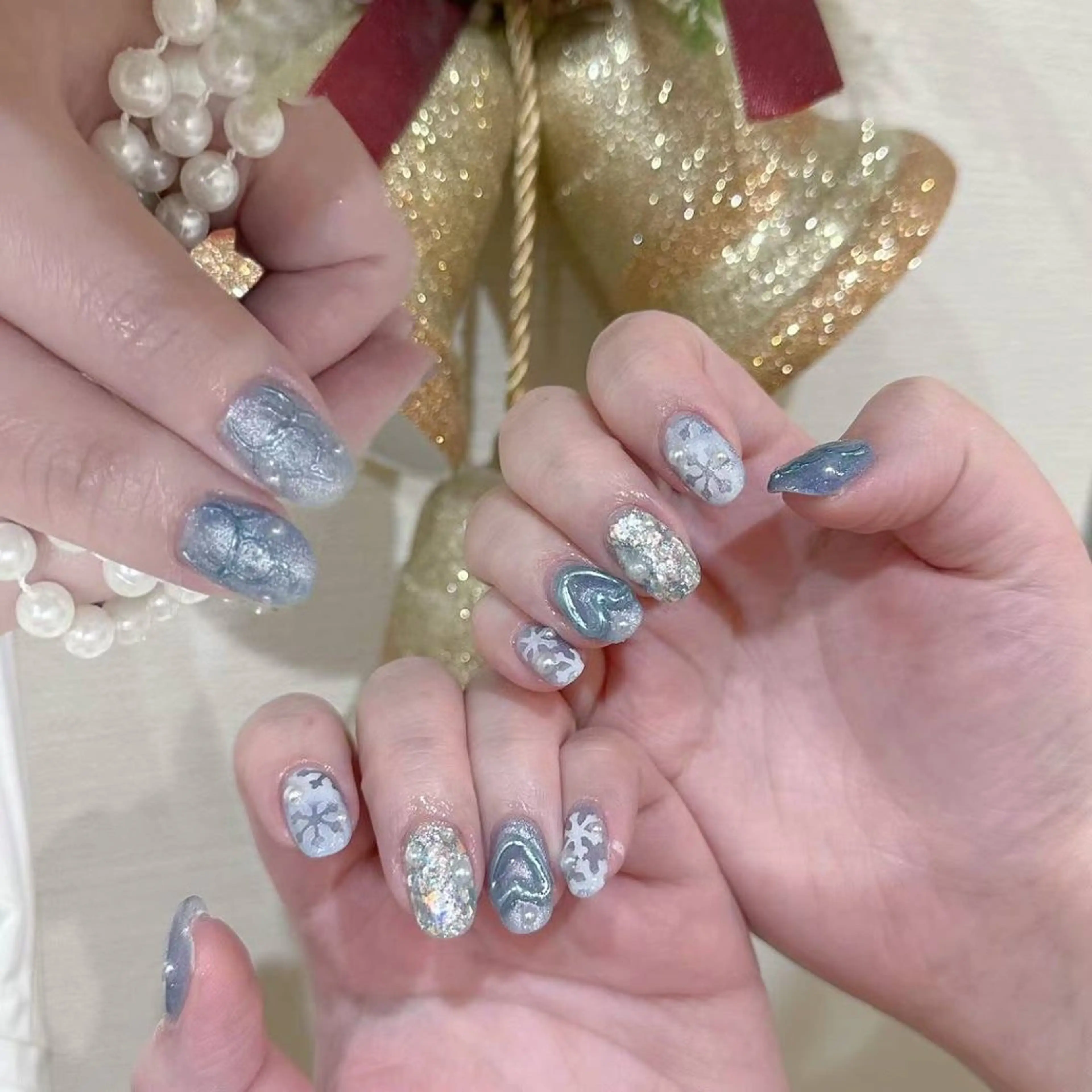 ネイル アートネイル フラワーネイル フットネイル ジェルネイル キラキラネイル Babarla Nailのネイルデザイン