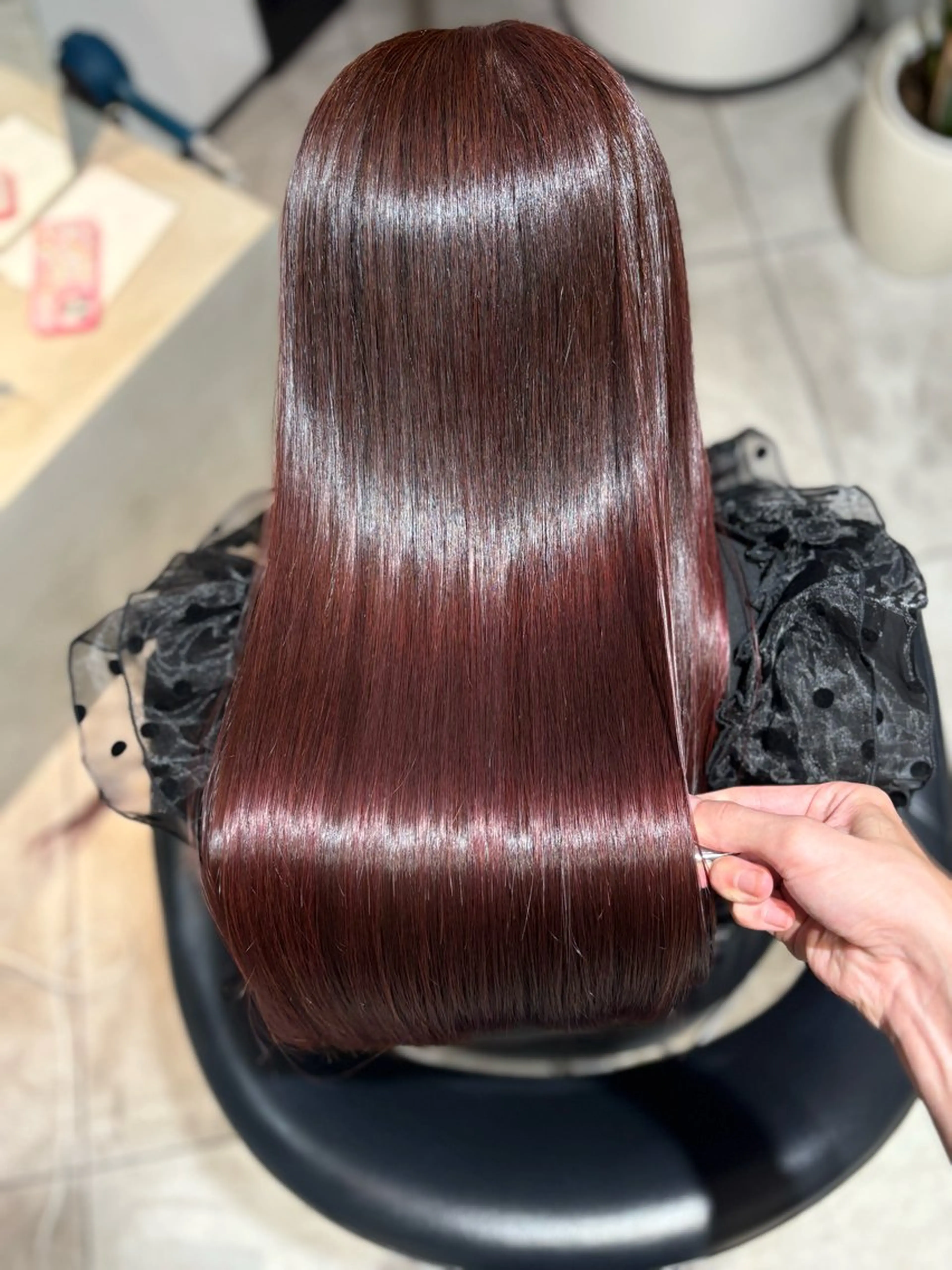 ロング カラー ヘアカラー 🫧美髪縮毛矯正🫧 Haruのヘアスタイル