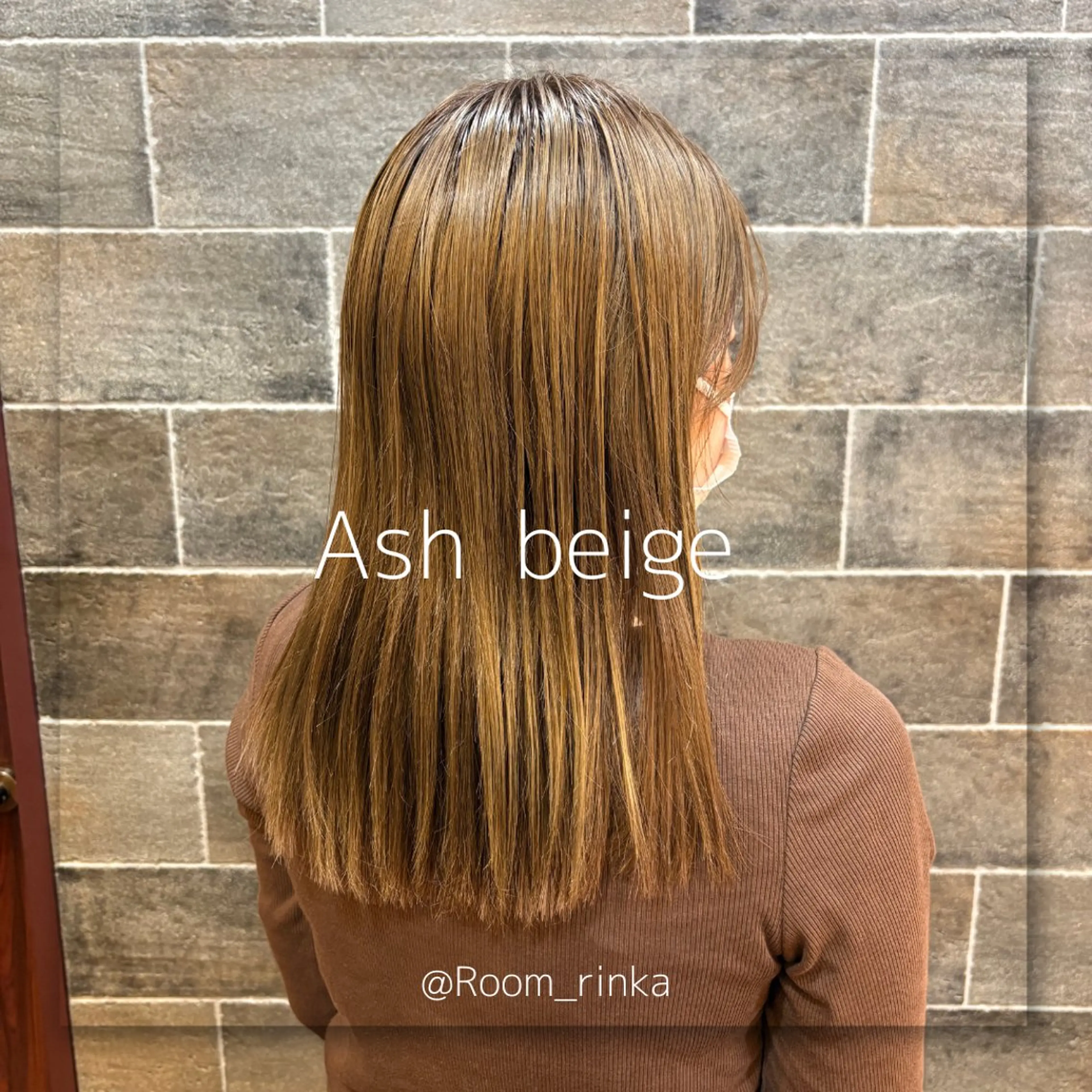 セミロング 切りっぱなしボブ ショートボブ アッシュ ボブ 外ハネヘア 栗原 鈴華🌻のヘアスタイル