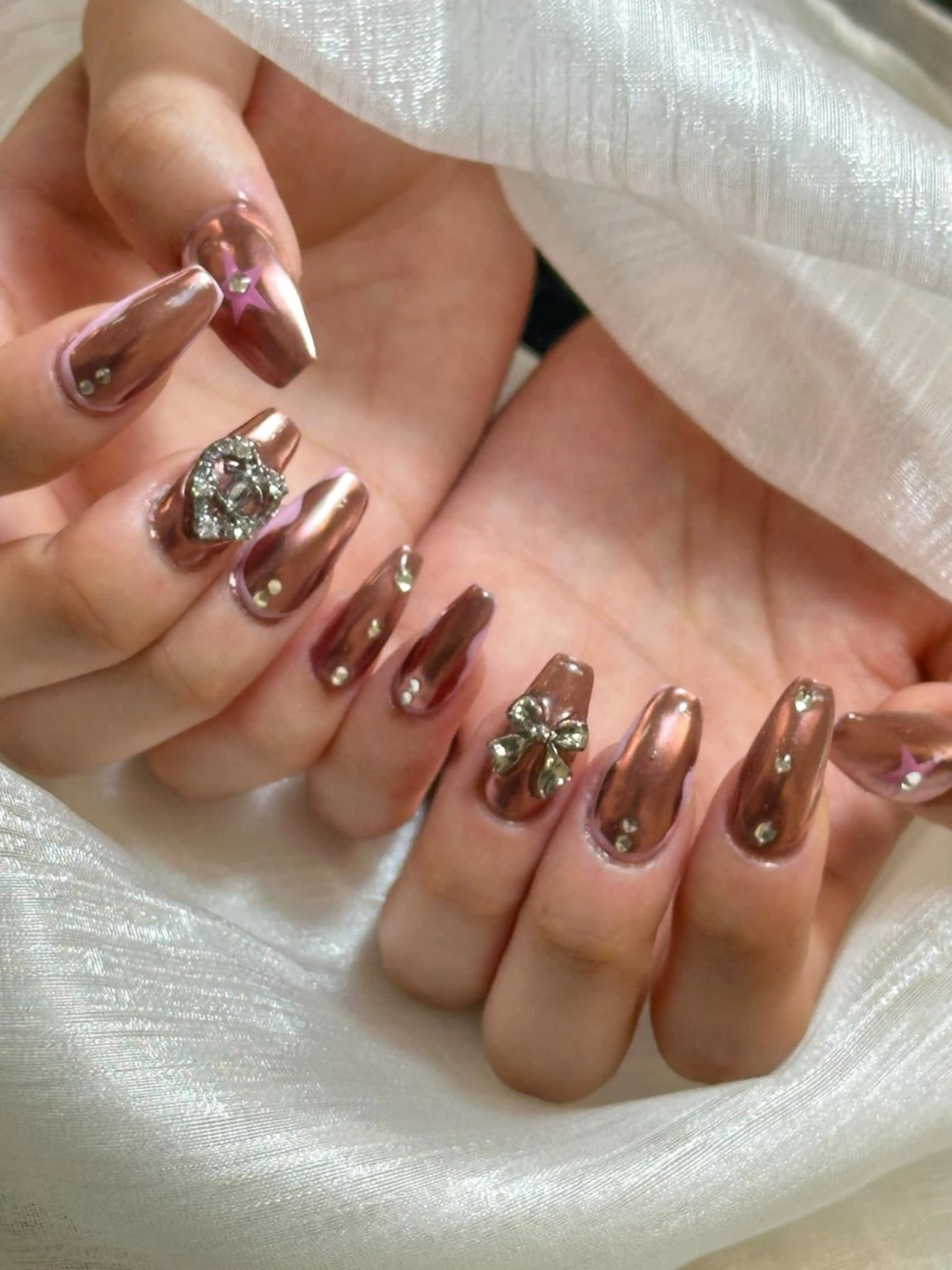 ネイル ハンドネイル ハンドケア Anh Nail 歌舞伎町のネイルデザイン