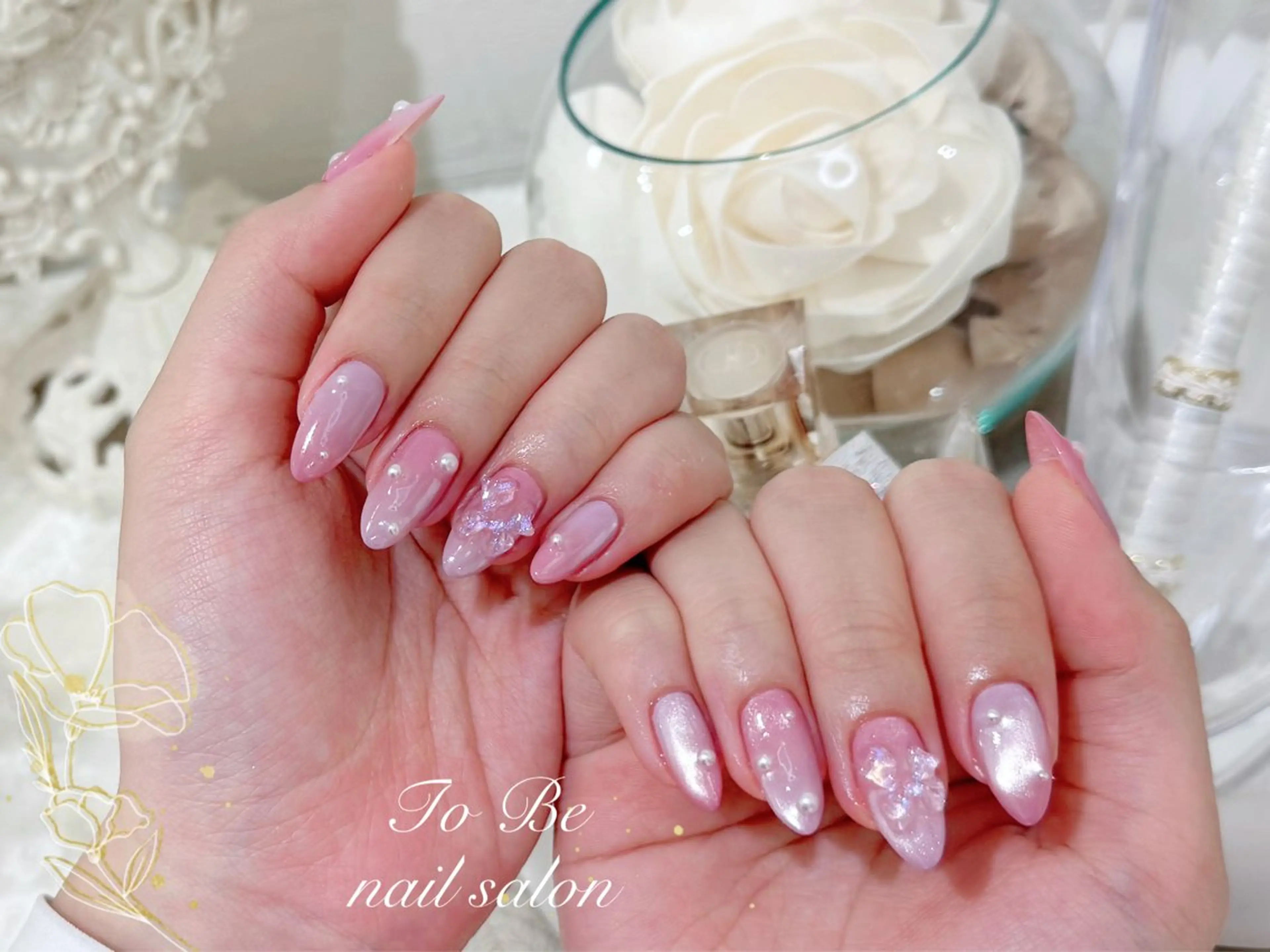 ネイル ハンドネイル Nail Salon To Be珈月のネイルデザイン