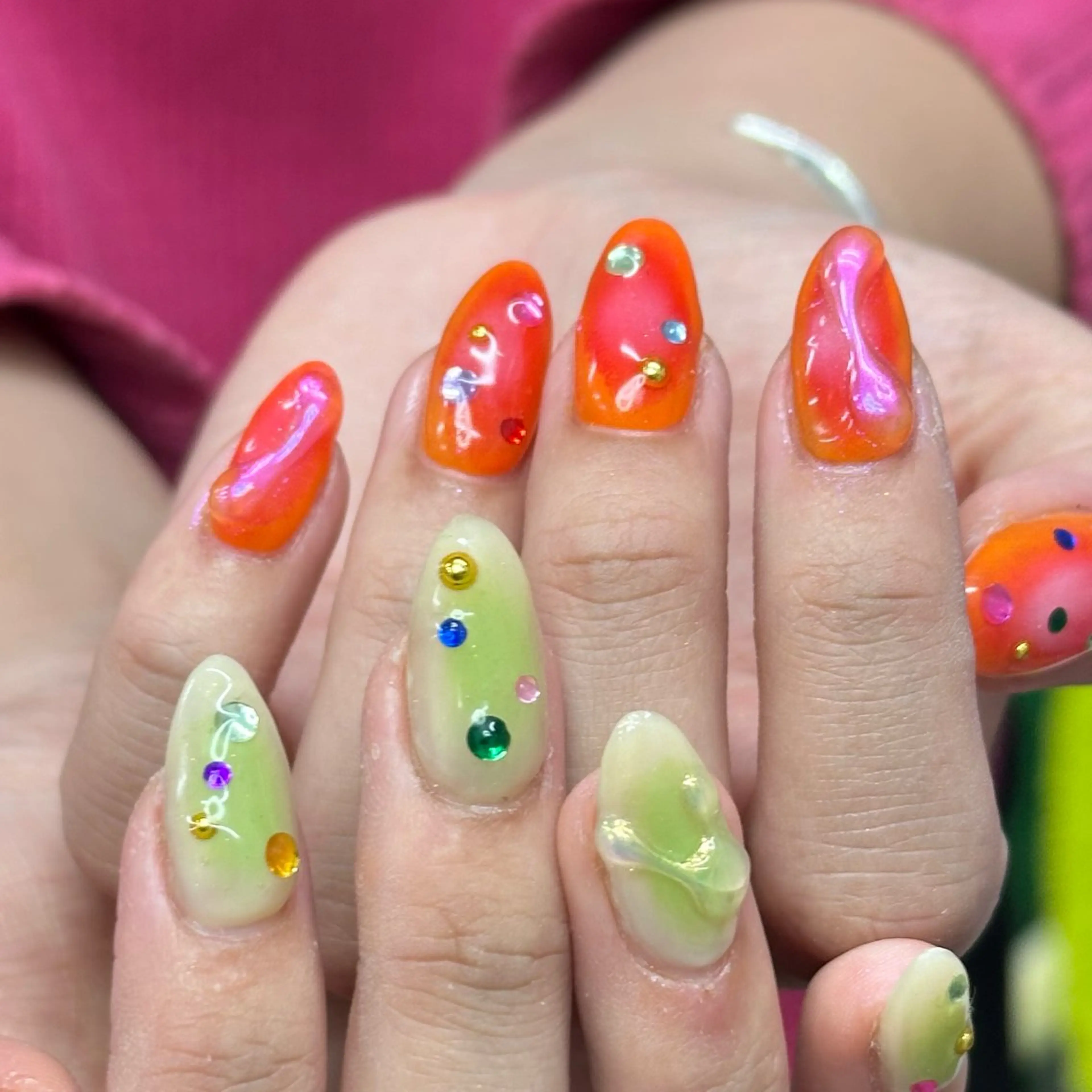 ネイル ハンドネイル フットネイル YukaRyu /癖デザインのネイルデザイン