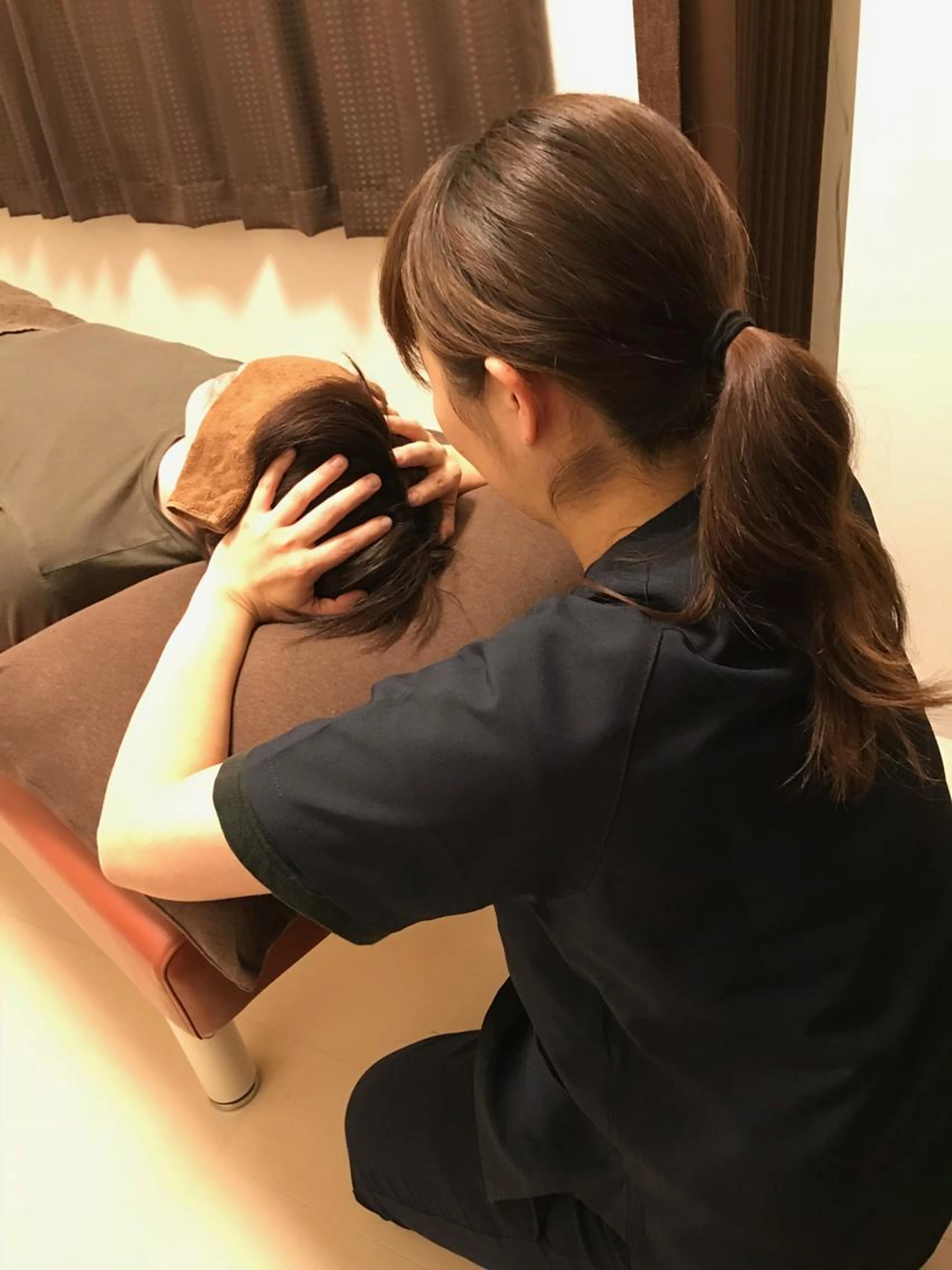 小頭調整の写真