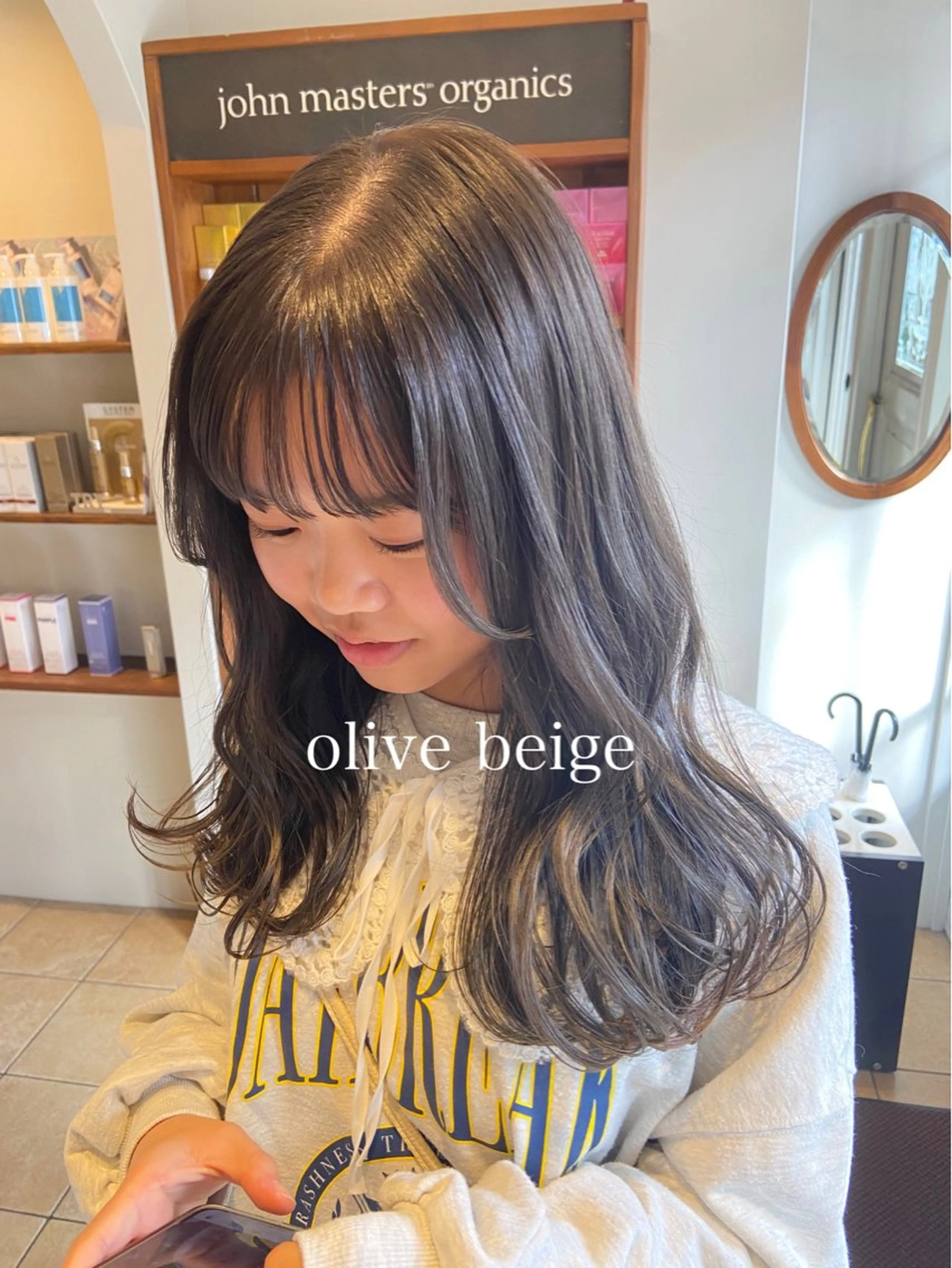 ロング カット ヘアカラー 透明感カラー🎀 tasty／makoのヘアスタイル