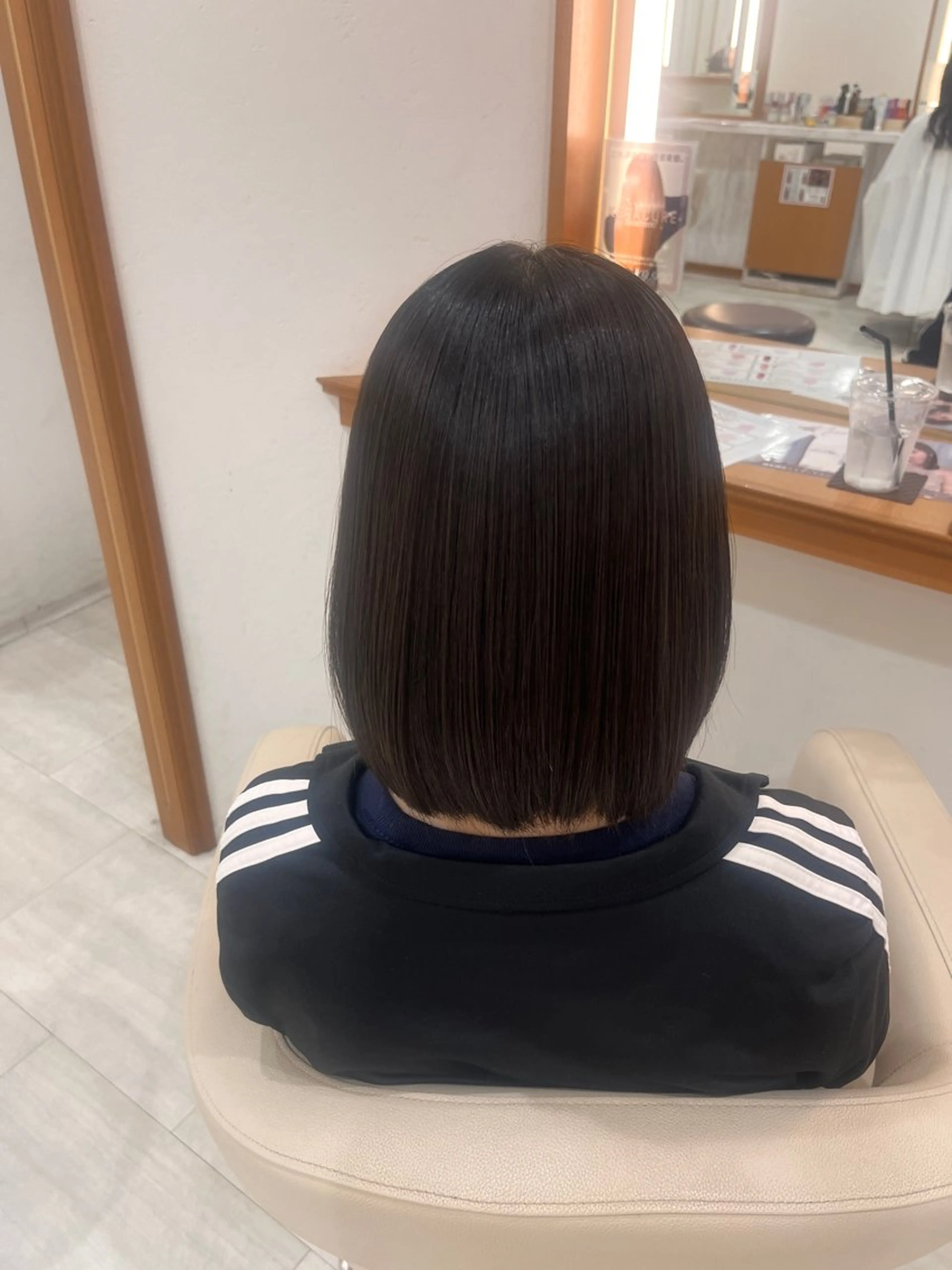 ロング パーマ 縮毛矯正 トリートメント 縮毛矯正🫧/ 武笠 友香🤍のヘアスタイル