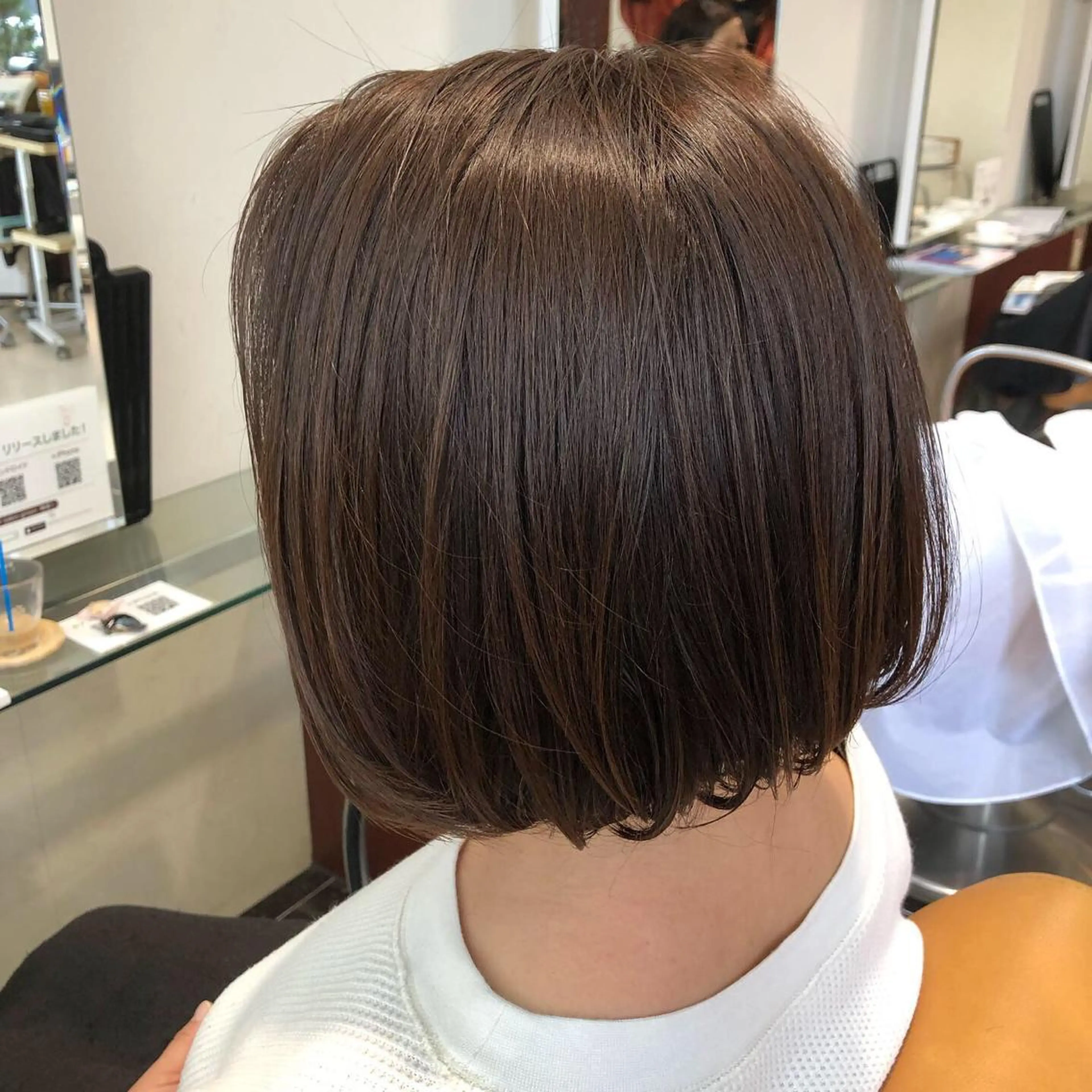 ショート カラー 赤間 飛鳥のヘアスタイル