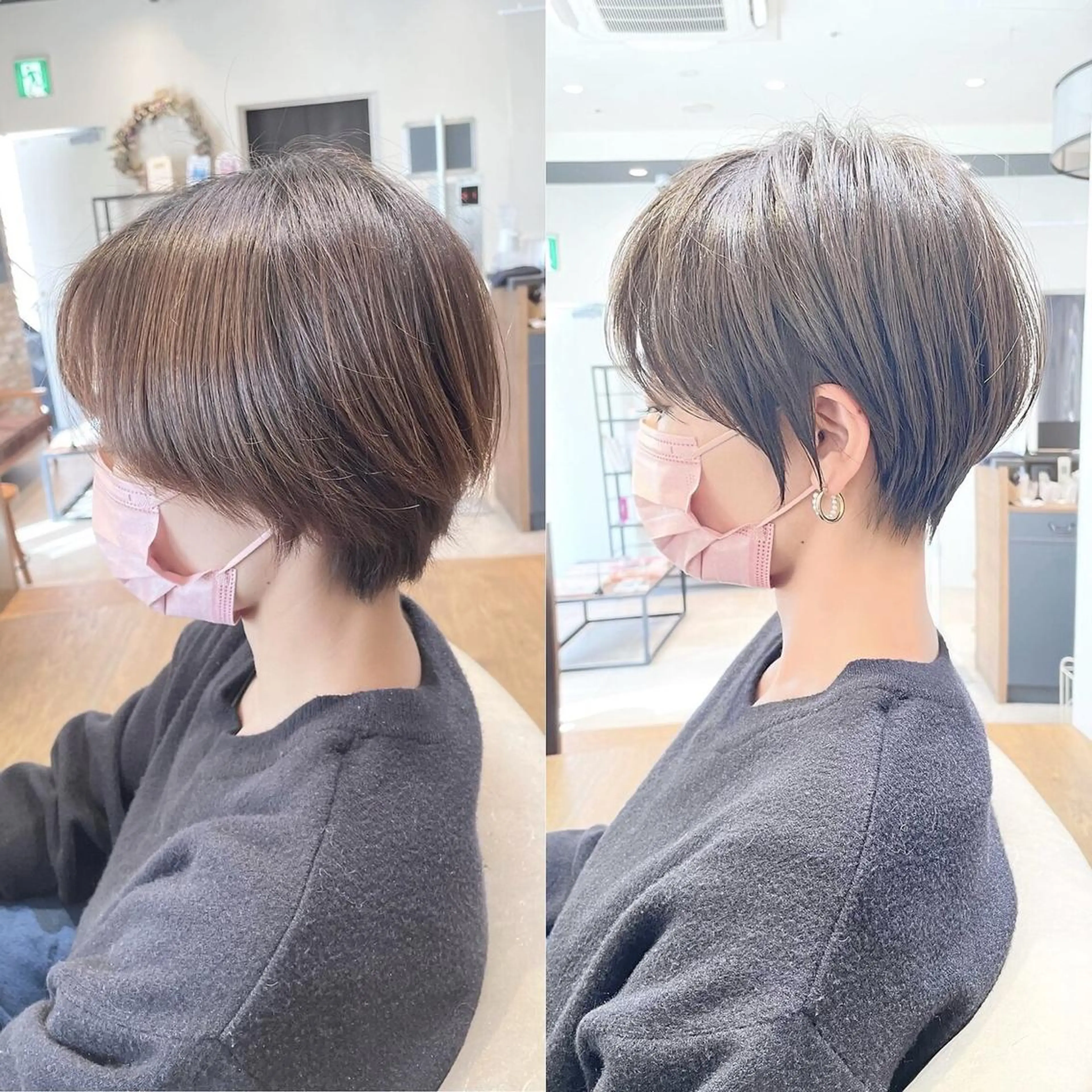 ショート カット &STORIES所属・襟足でお悩みの方✂︎ くびれ職人ハシモトのヘアスタイル