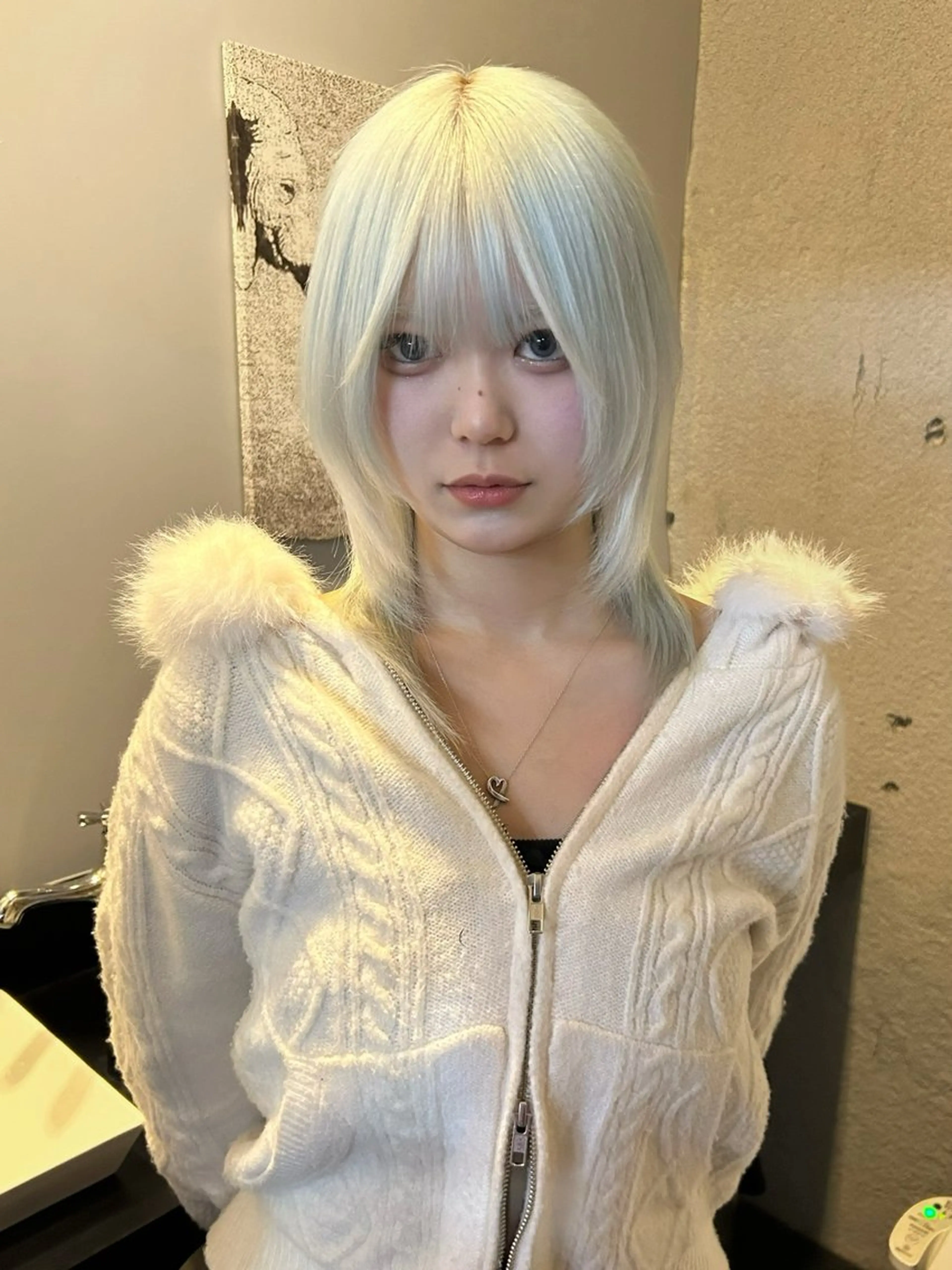 ロング カラー ハイトーン職人 ♡中島凱人のヘアスタイル