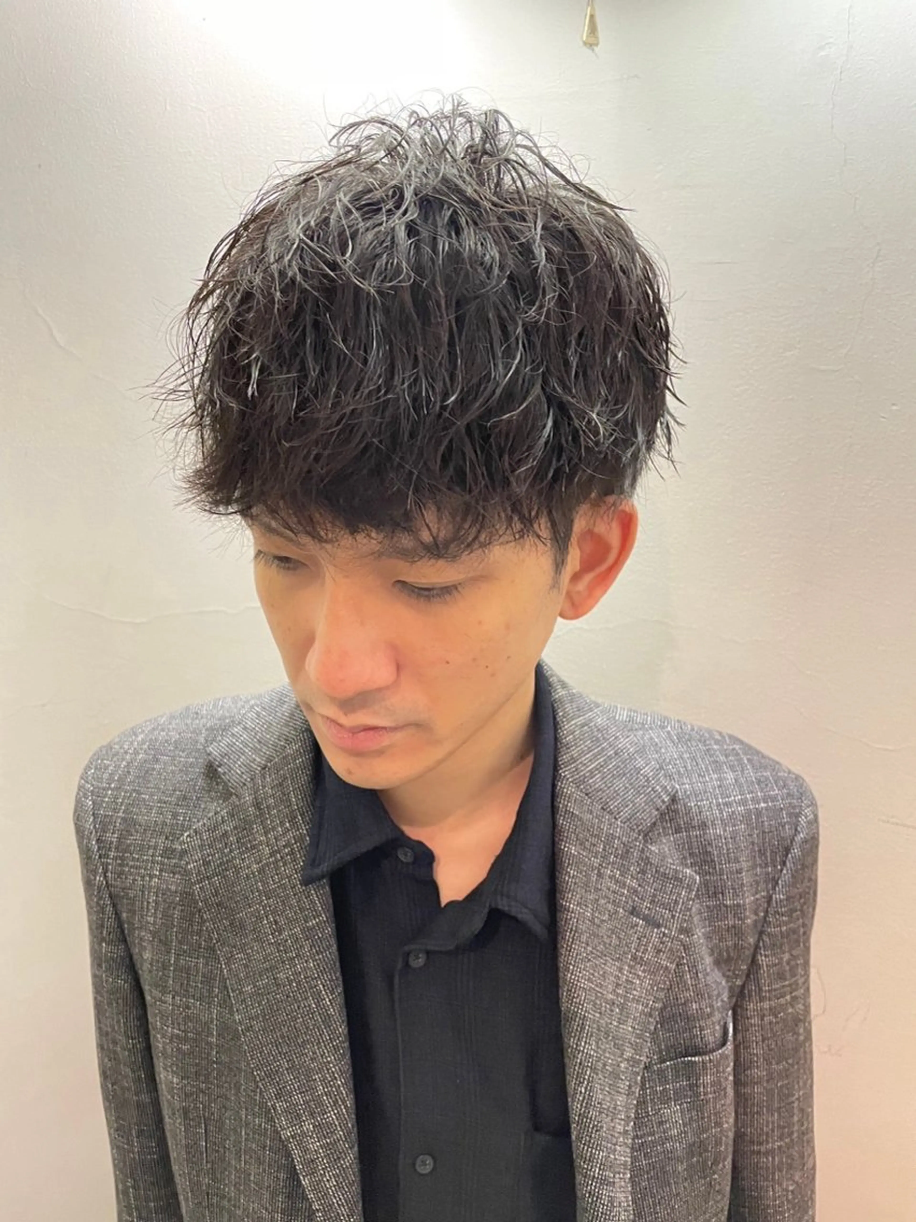 ミディアム 西脇 杏奈のヘアスタイル