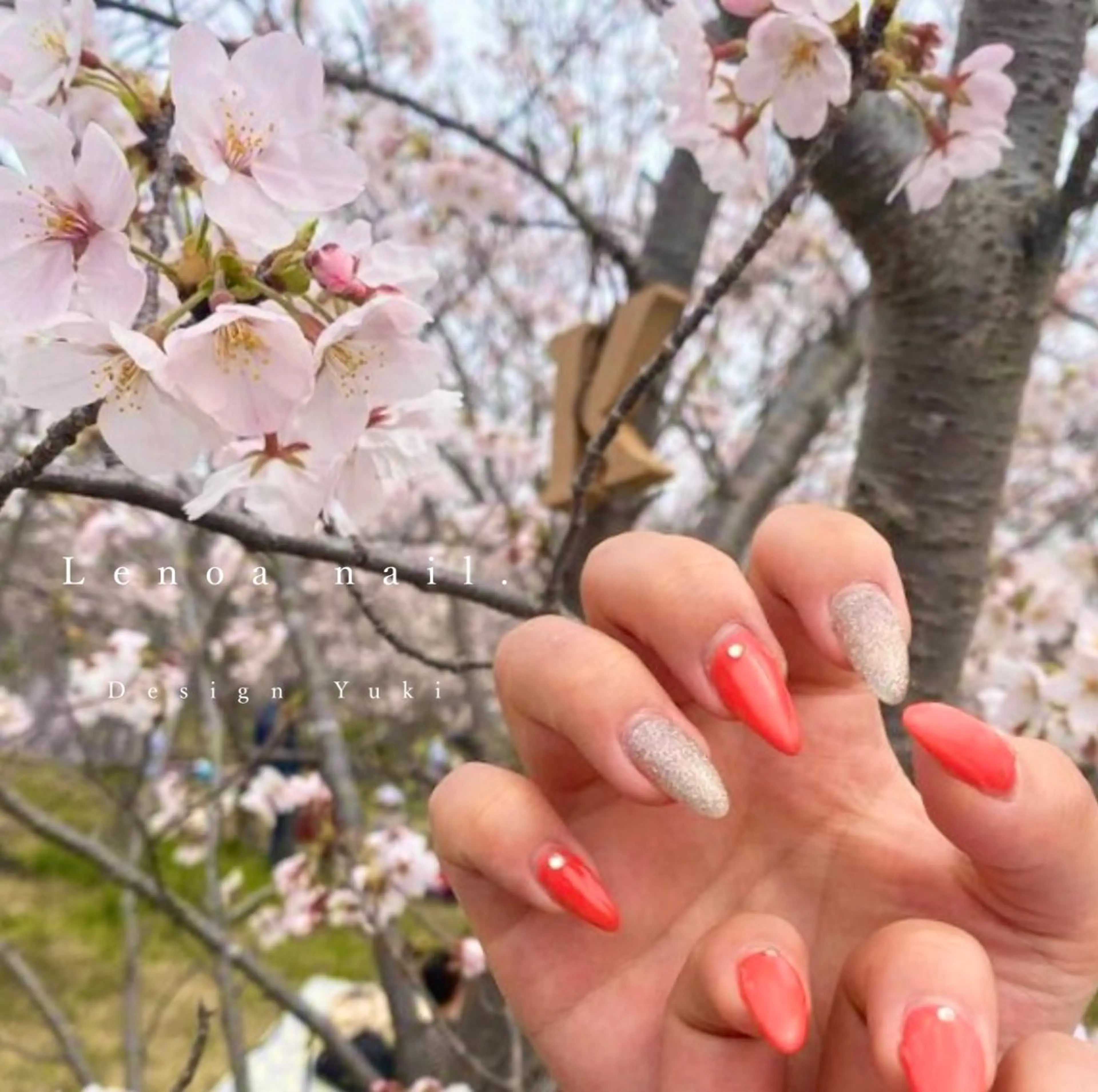 ネイル ハンドネイル Lenoa Yukiのネイルデザイン