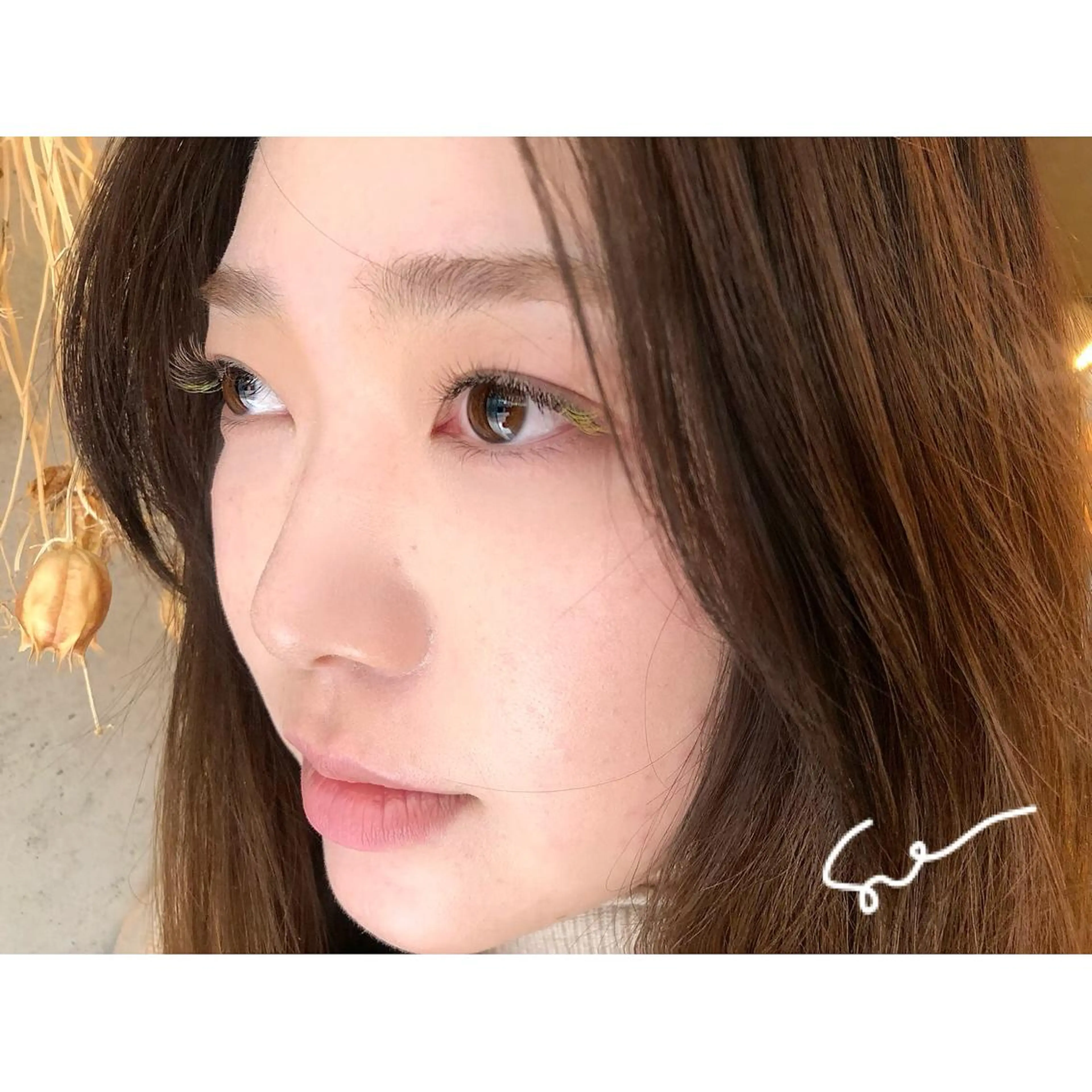 マツエク・マツパ フラットラッシュ Sue eyelash&eyebrow所属・Shigeno Hikaruのマツエク・マツパデザイン