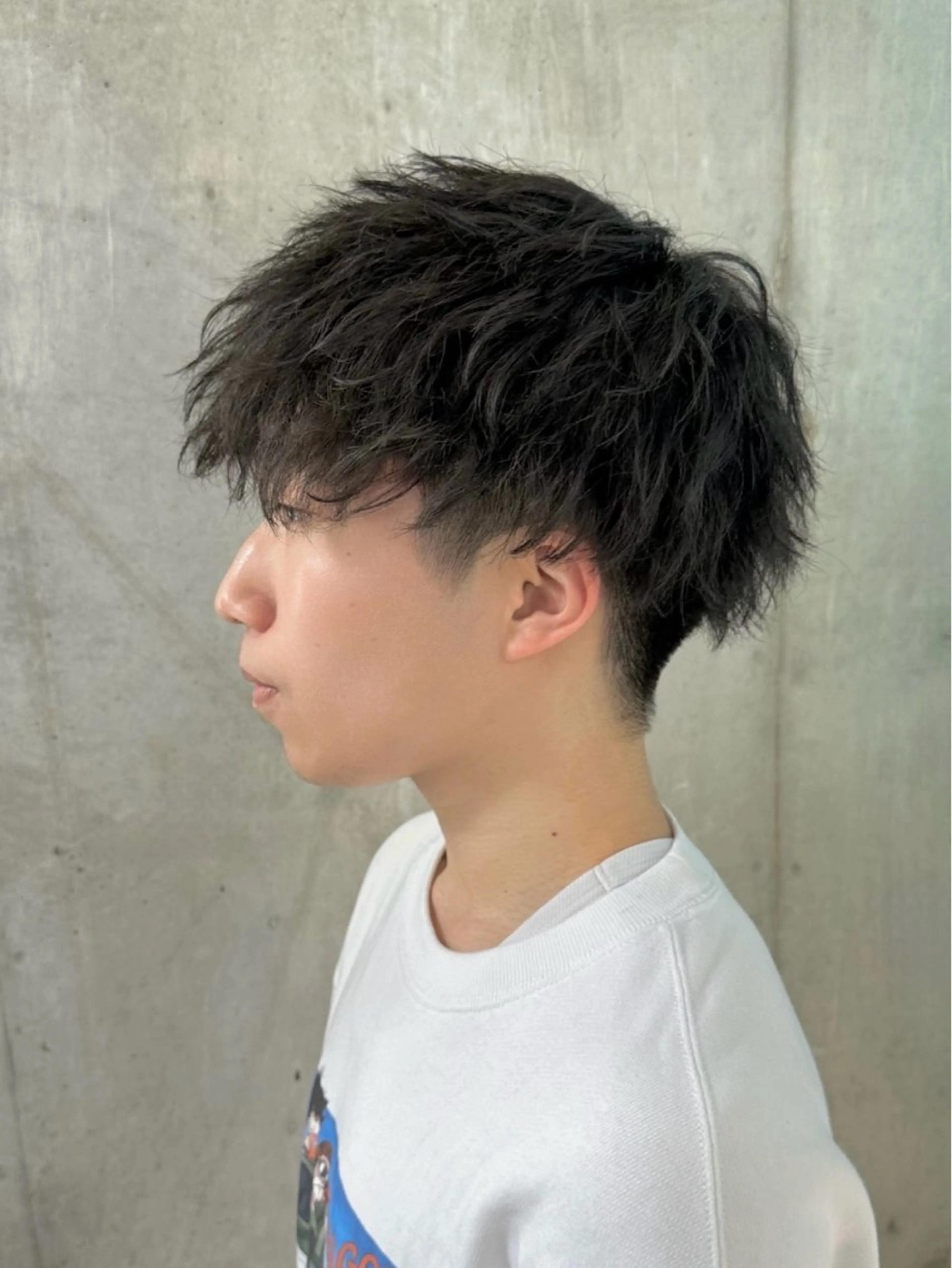 パーマ メンズ カット パーマ ドアベル所属・中原 祥太のヘアスタイル