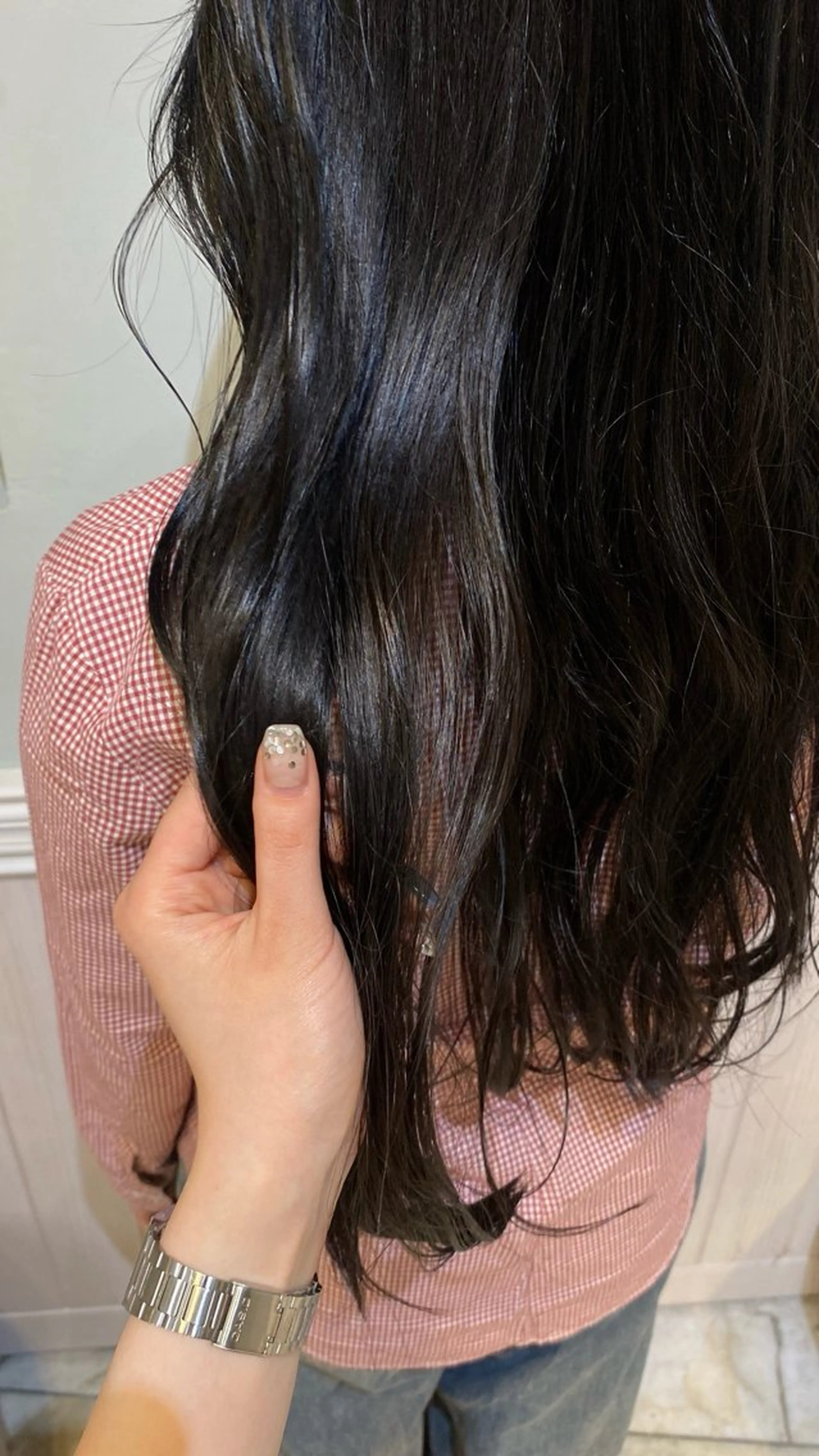 ロング ヘアカラー Lidee neoのヘアスタイル