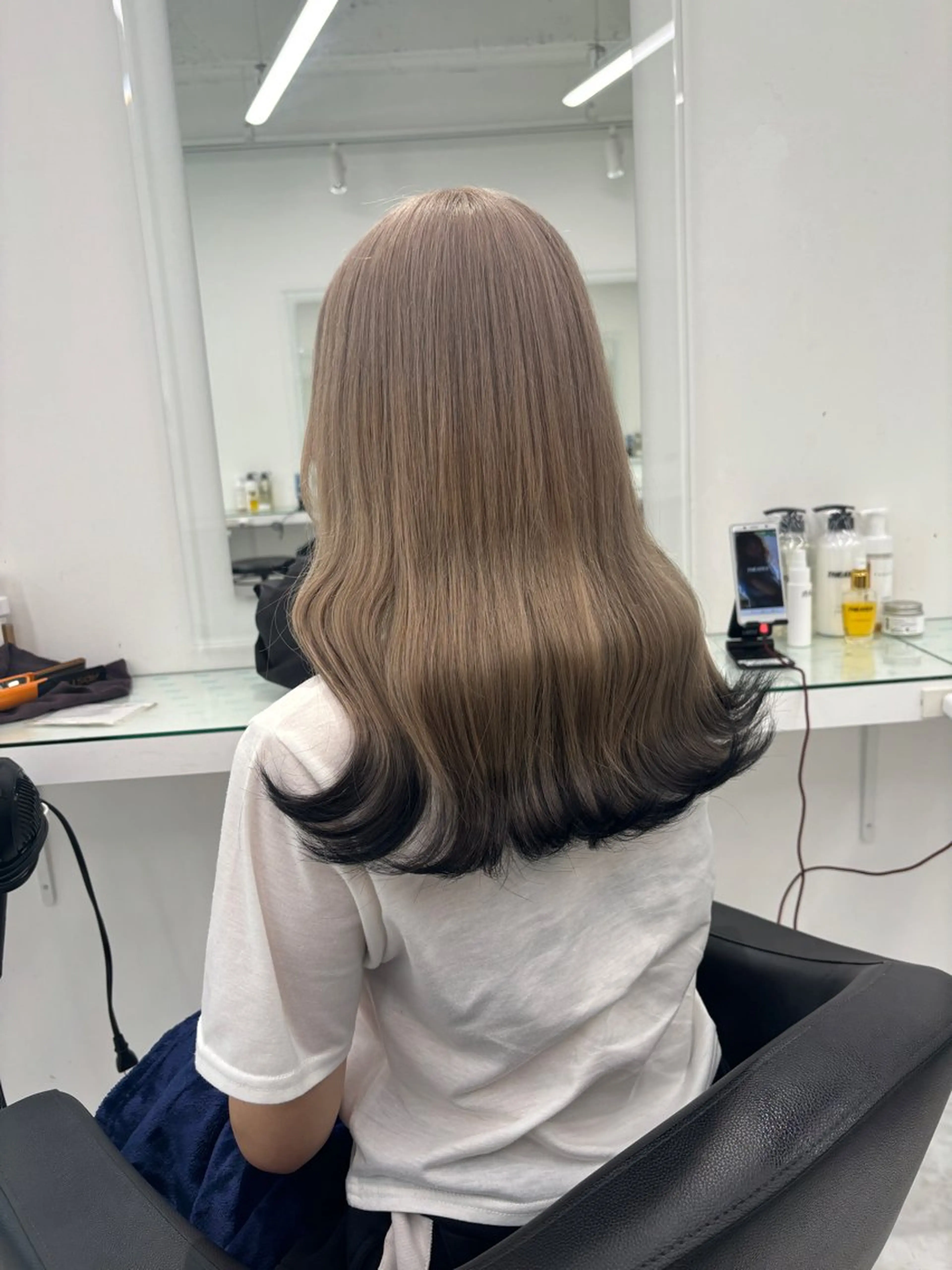 ロング カラー 💖ミルクティー💖 あかり💖のヘアスタイル