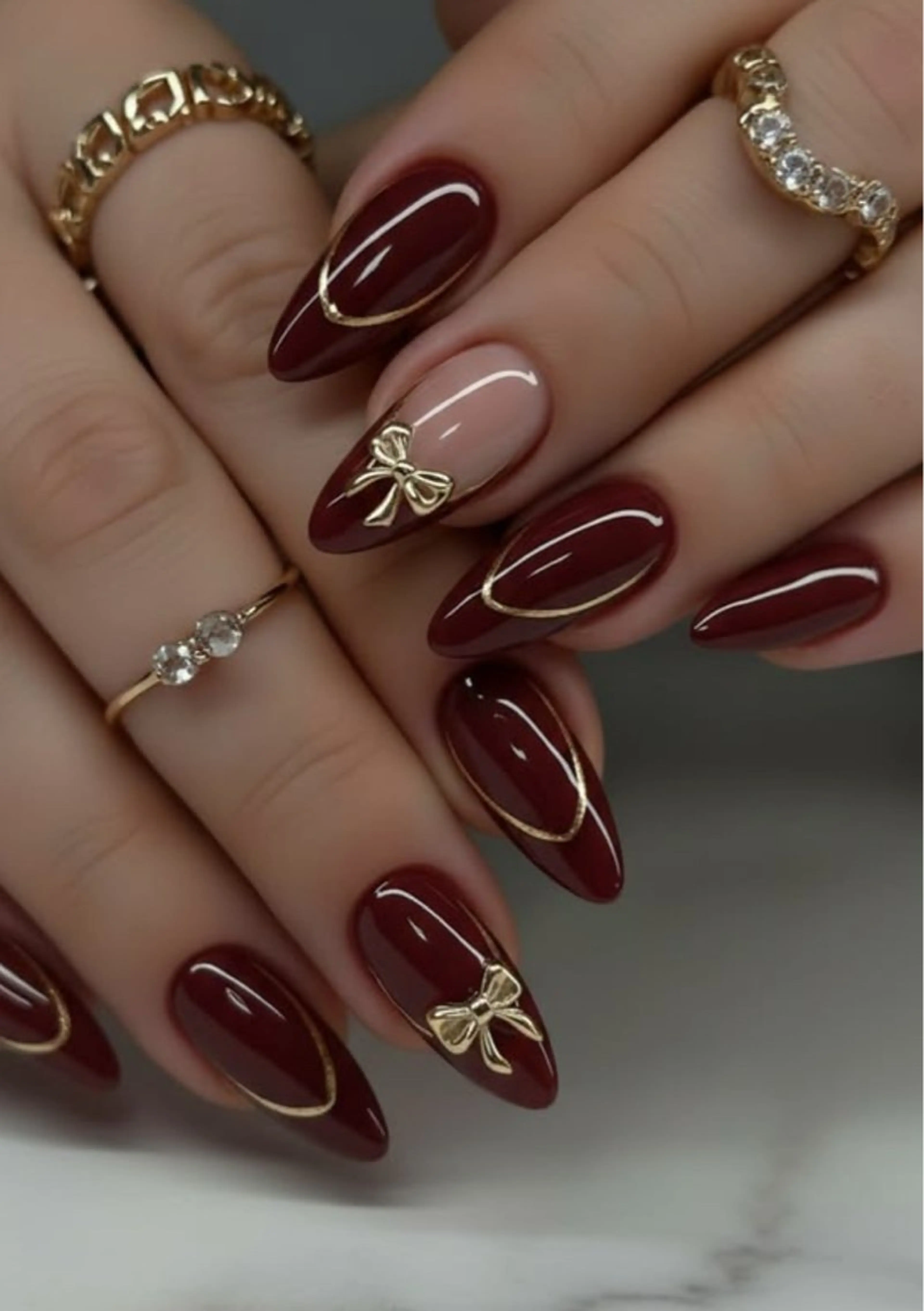 ネイル 韓国ネイル 持ち込み ニュアンスネイル ネイルチップ ハンドネイル Tini ANA.CHUOのネイルデザイン