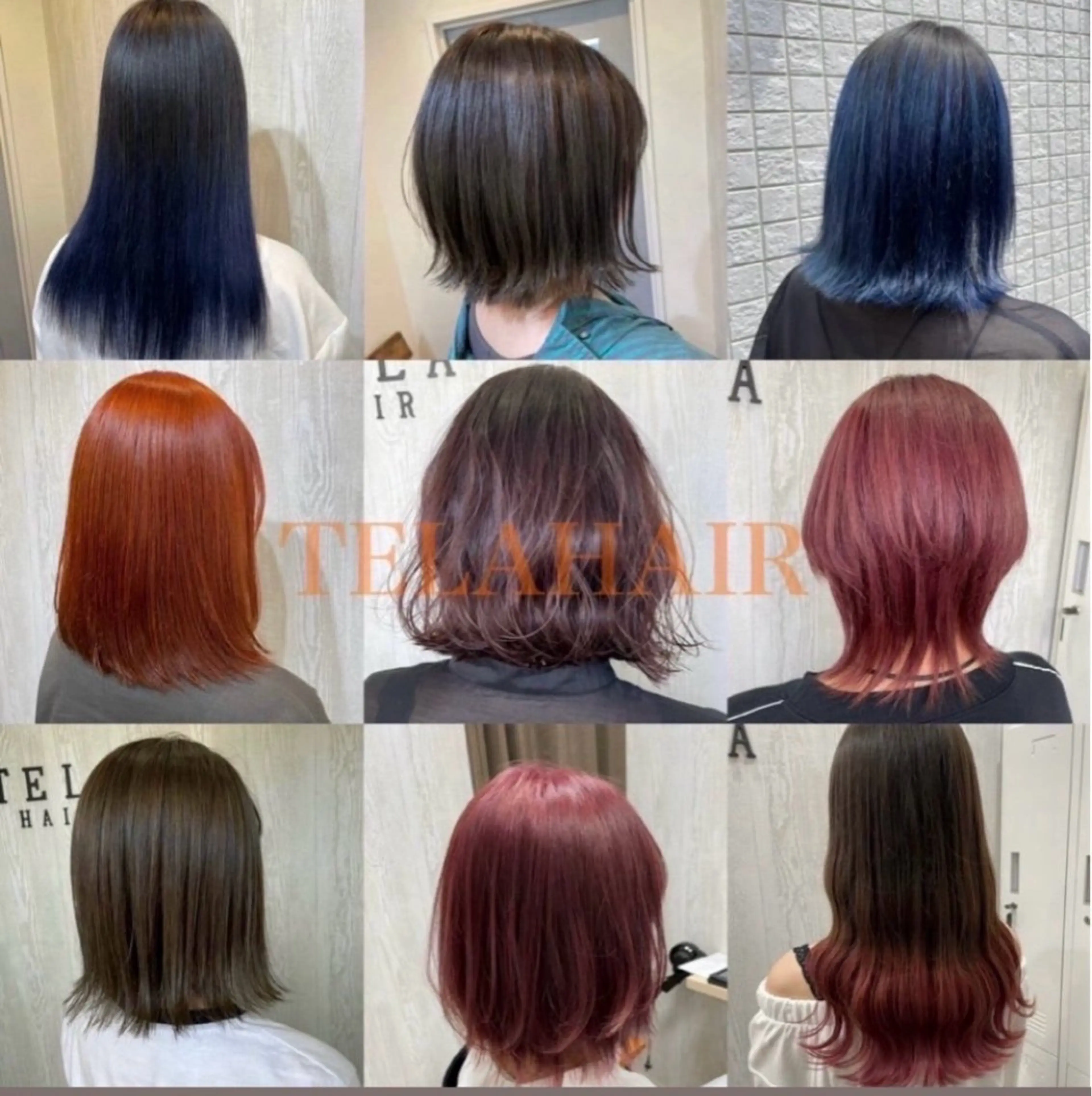 カラー TELAHAIR ﾓﾃﾞﾙ募集TOMOのヘアスタイル