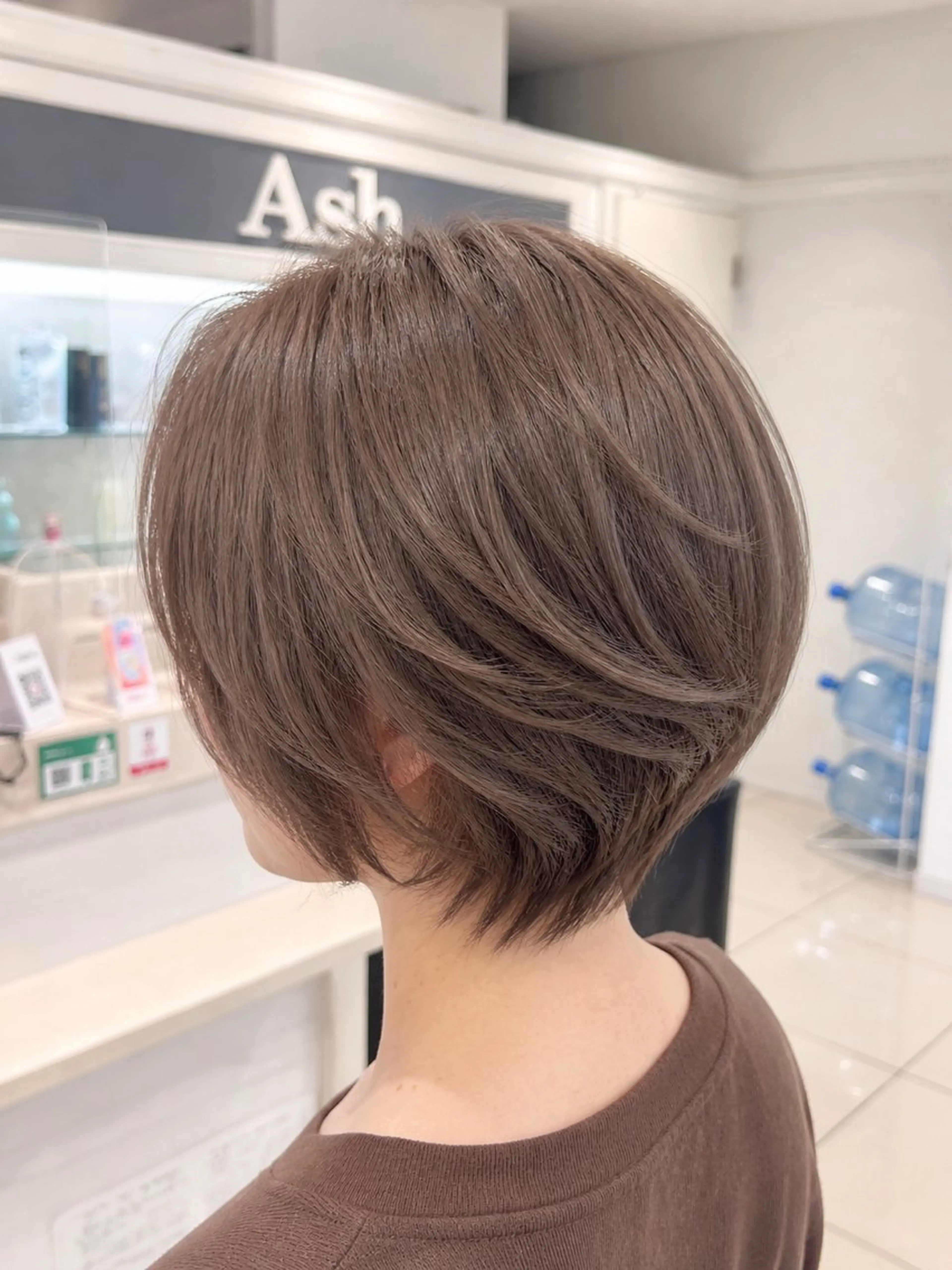 ショート カラー カット トリートメント 金子 直樹のヘアスタイル