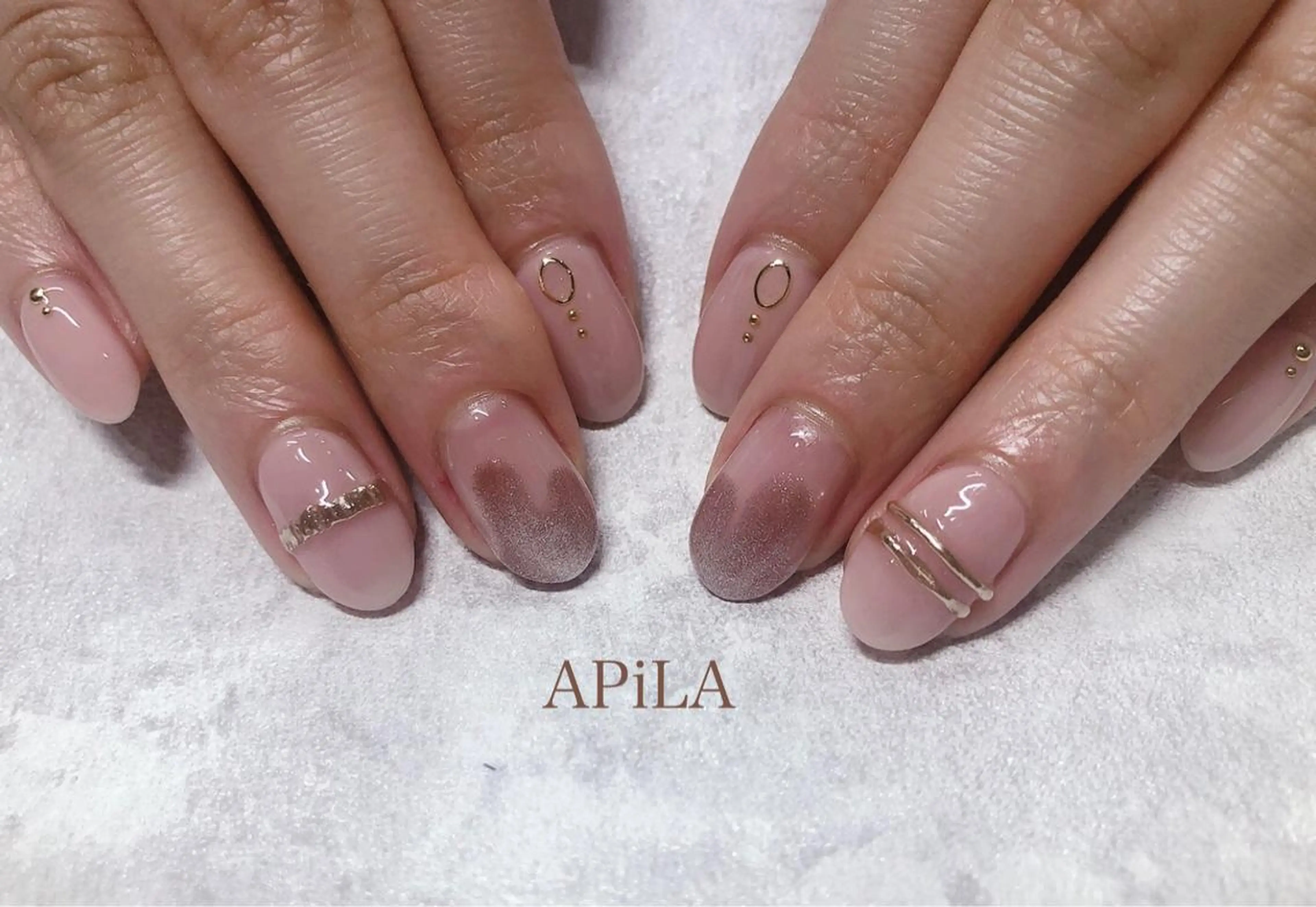 ネイル APiLA 甲斐田のネイルデザイン