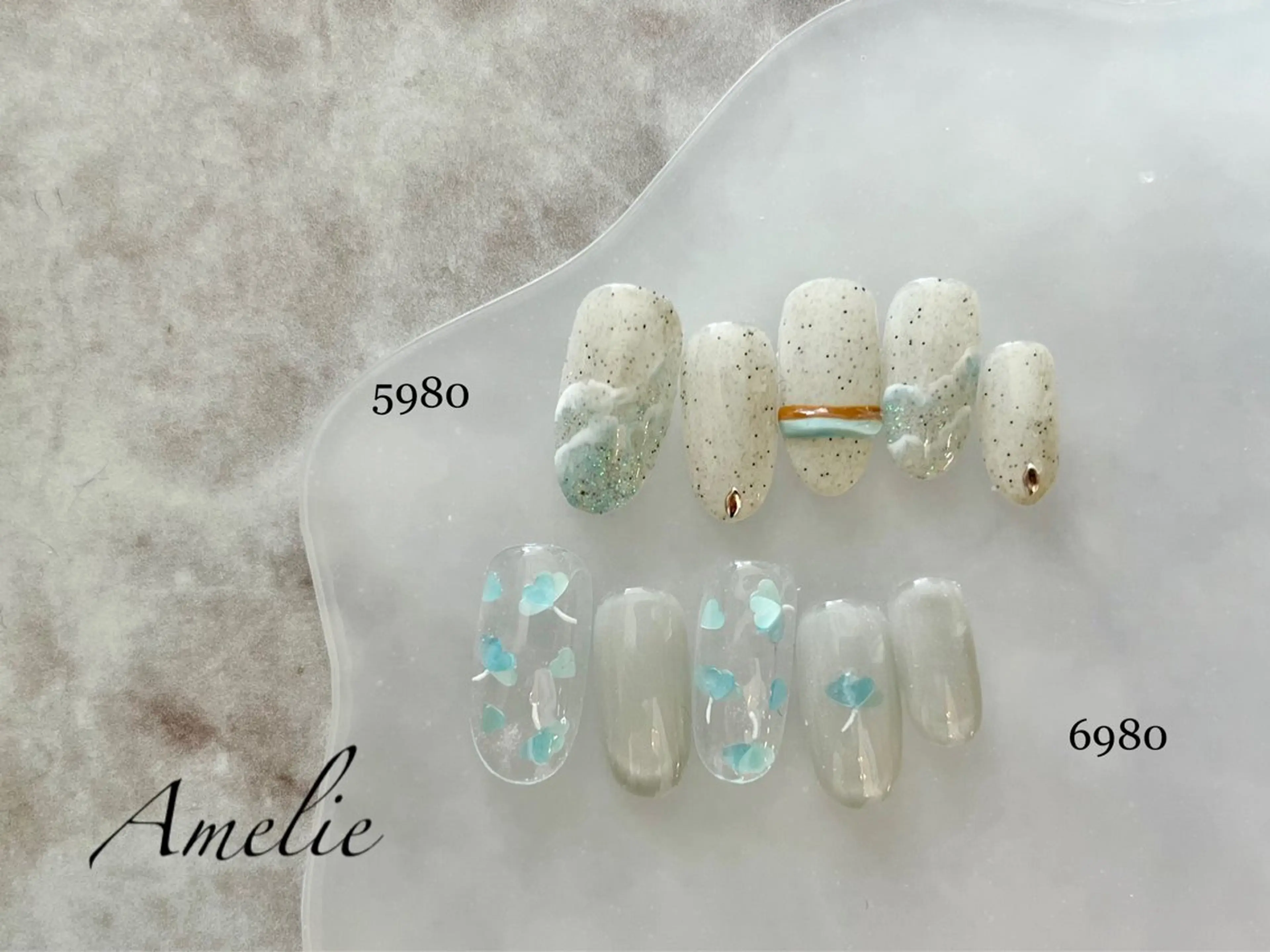 ネイル ハンドネイル いちじゅう あおいのネイルデザイン