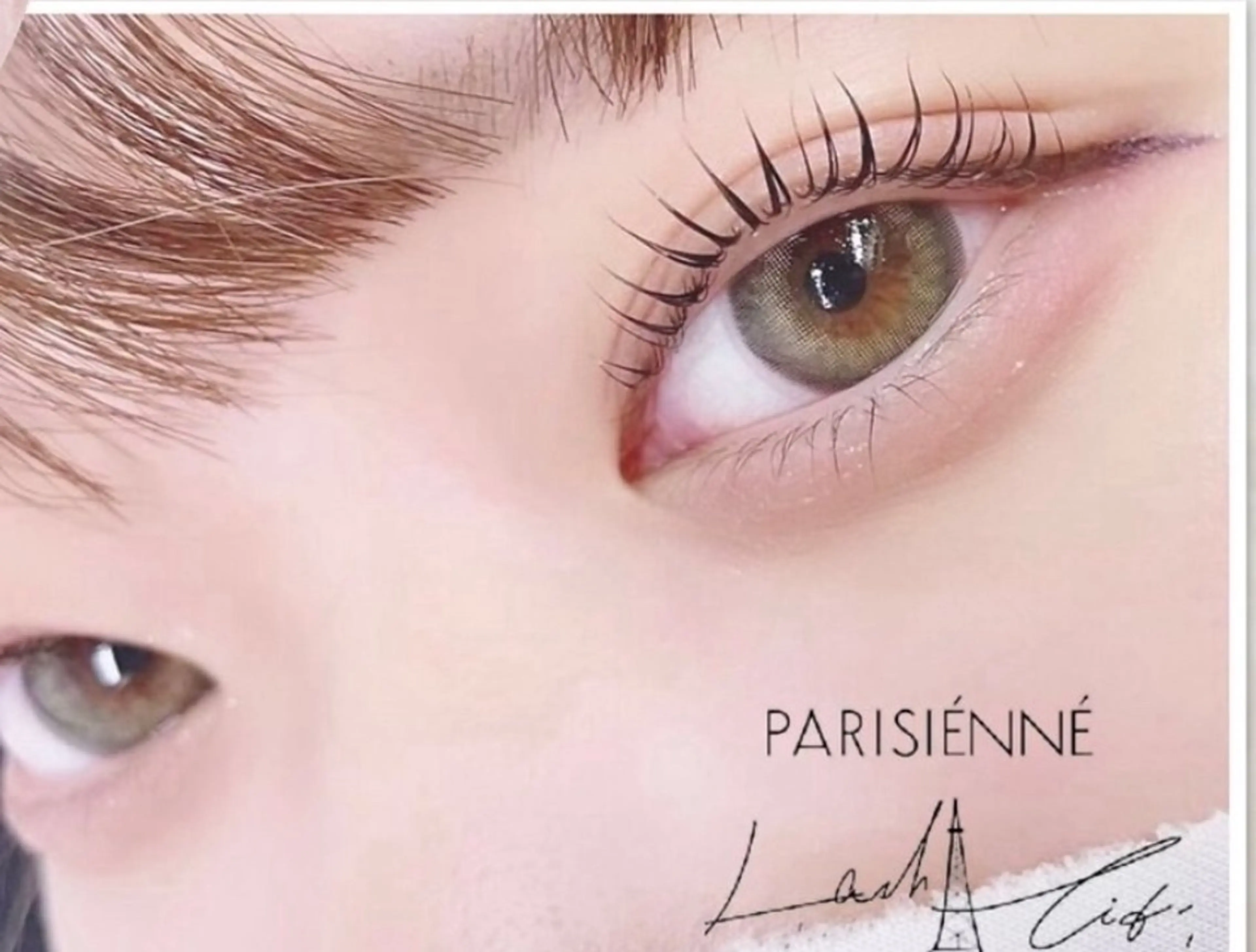 選べるまつ毛パーマ＋美眉スタイリング＋眉毛&おでこWAX（間引き付）¥8500の写真