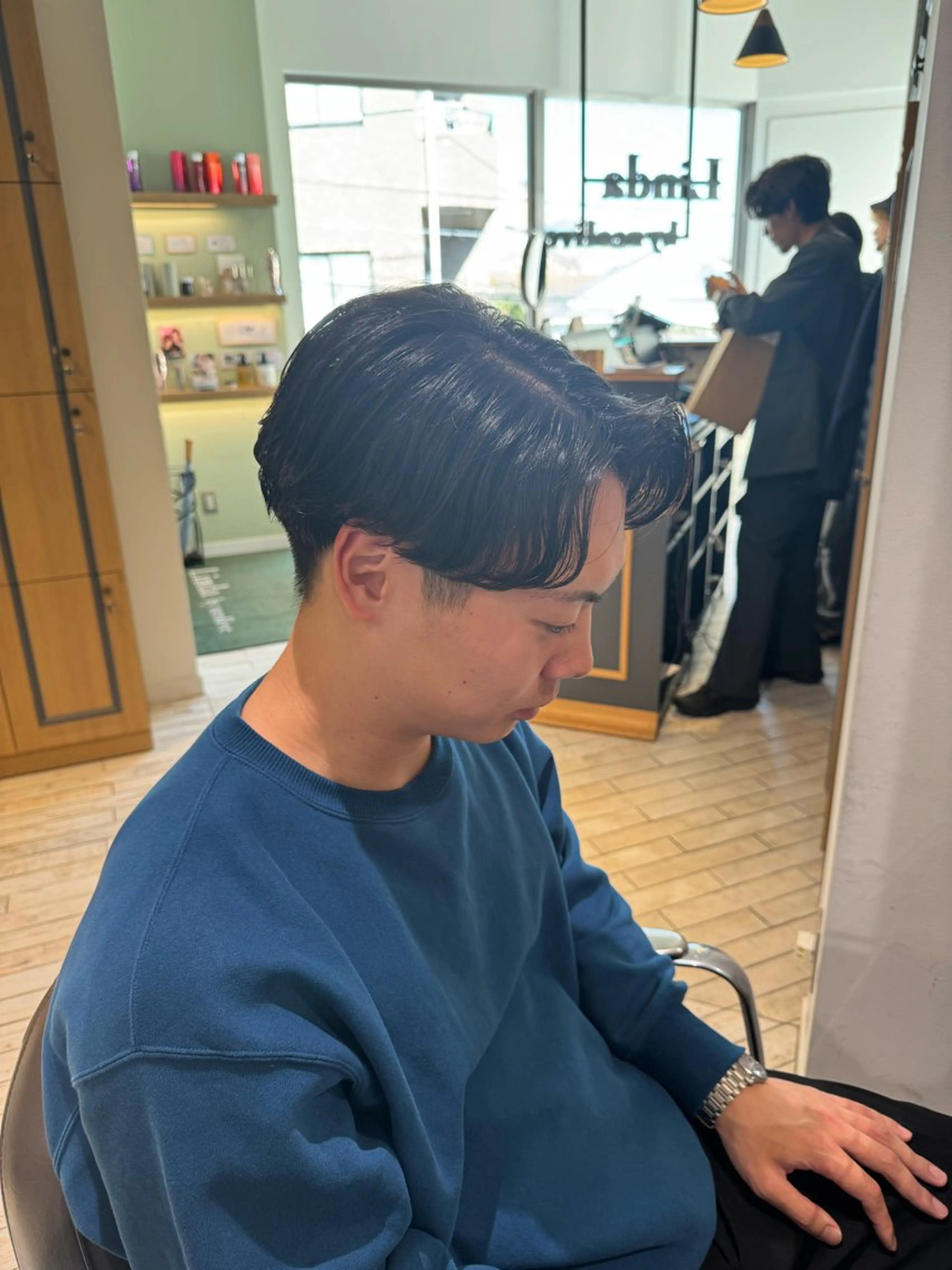 パーマ メンズ カット パーマ 伊藤 歩のヘアスタイル