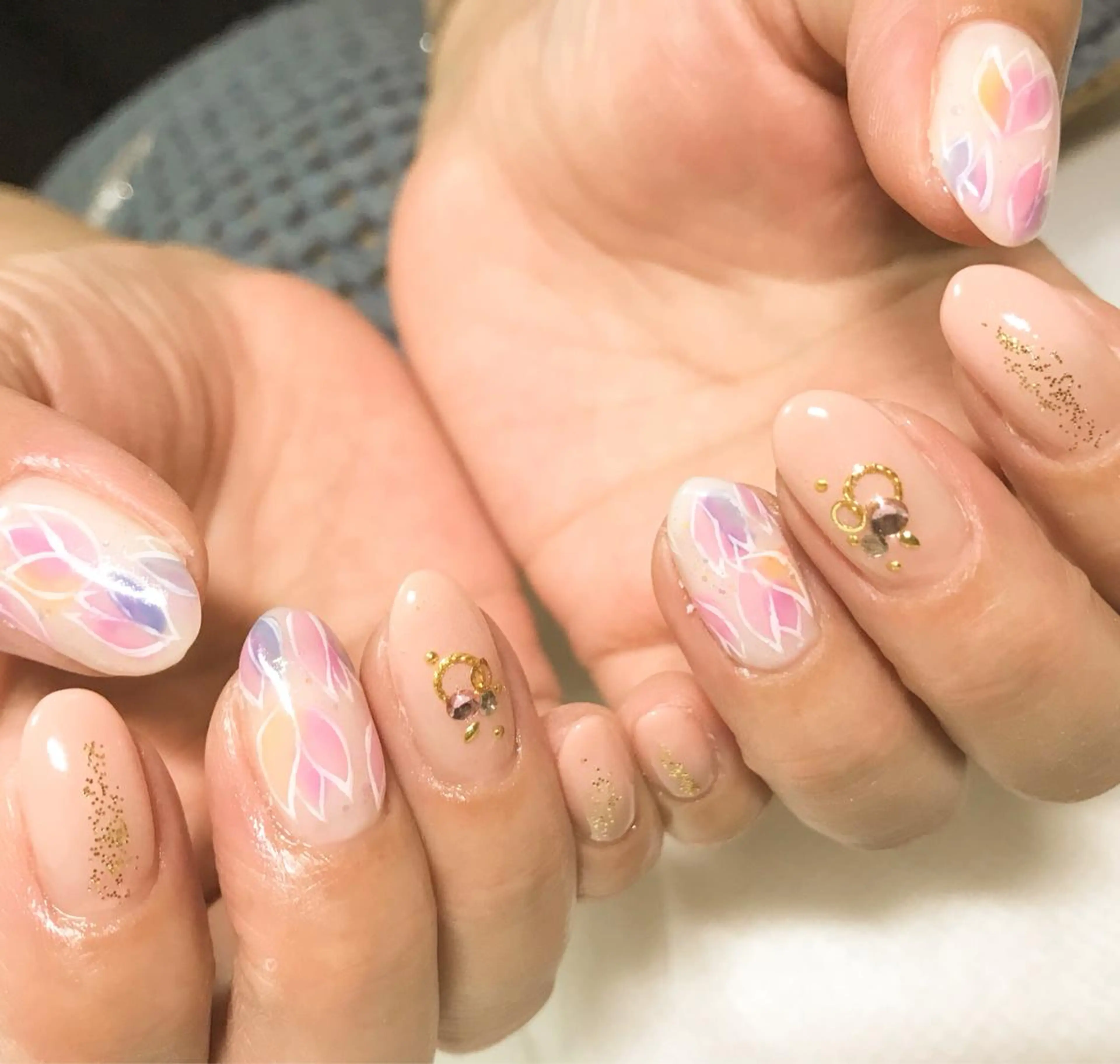 ネイル フットネイル シンプルネイル 春ネイル 夏ネイル ホワイト nail fufla ♡yamane♡のネイルデザイン
