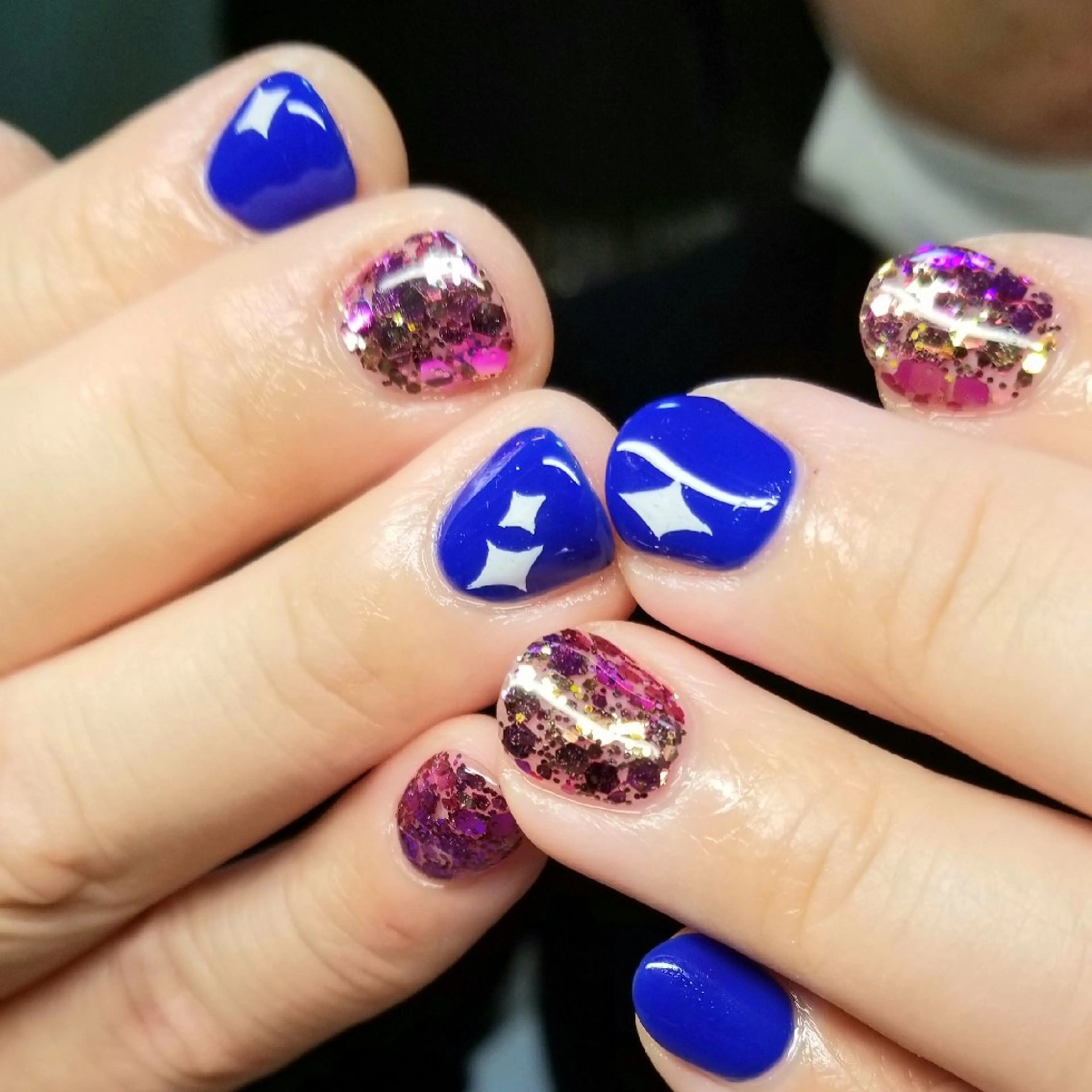 ネイル ホログラムネイル ハンドネイル L'instant  Nail Artzのネイルデザイン