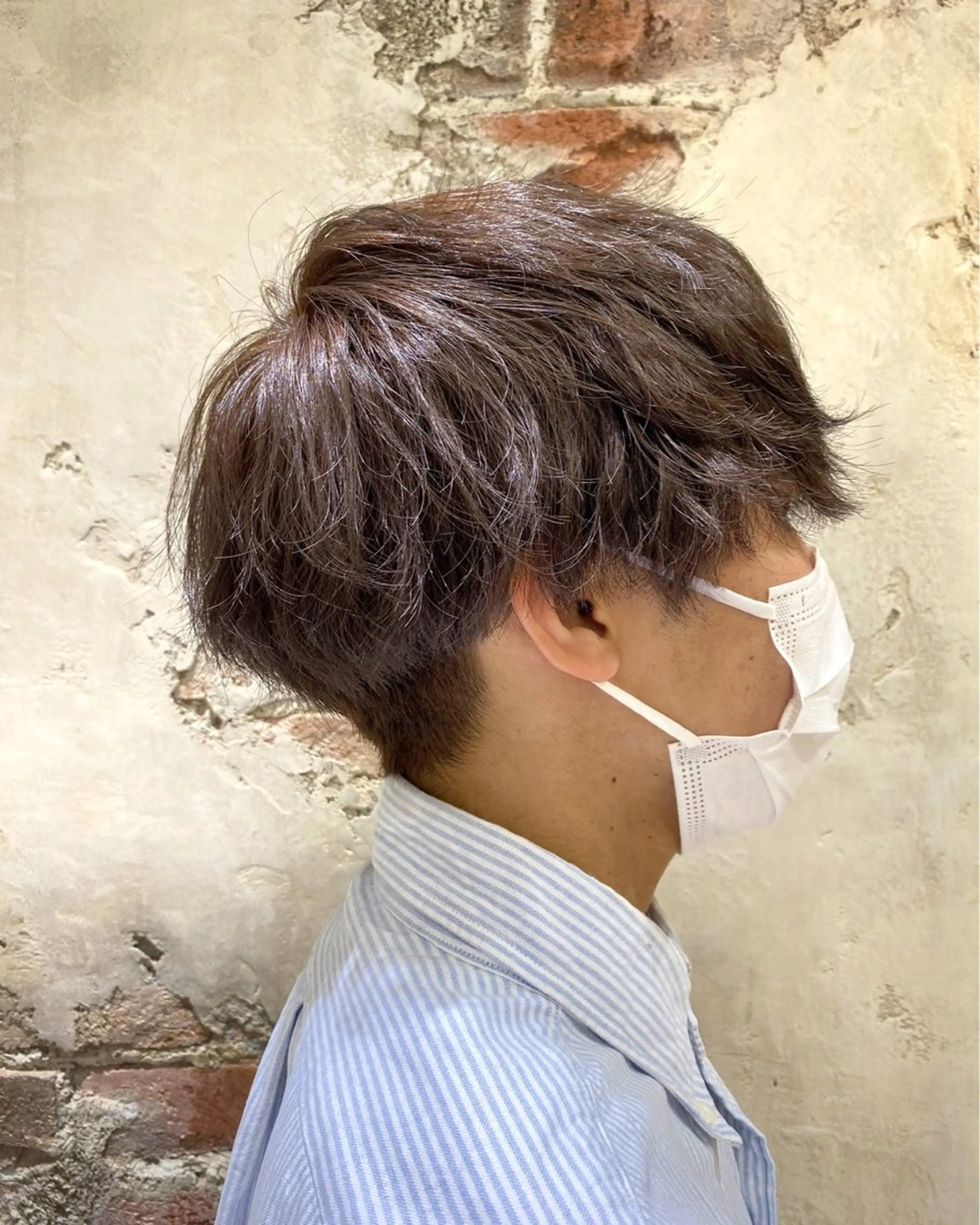 メンズ 💍新宿ショート 💍岩田莉奈のヘアスタイル