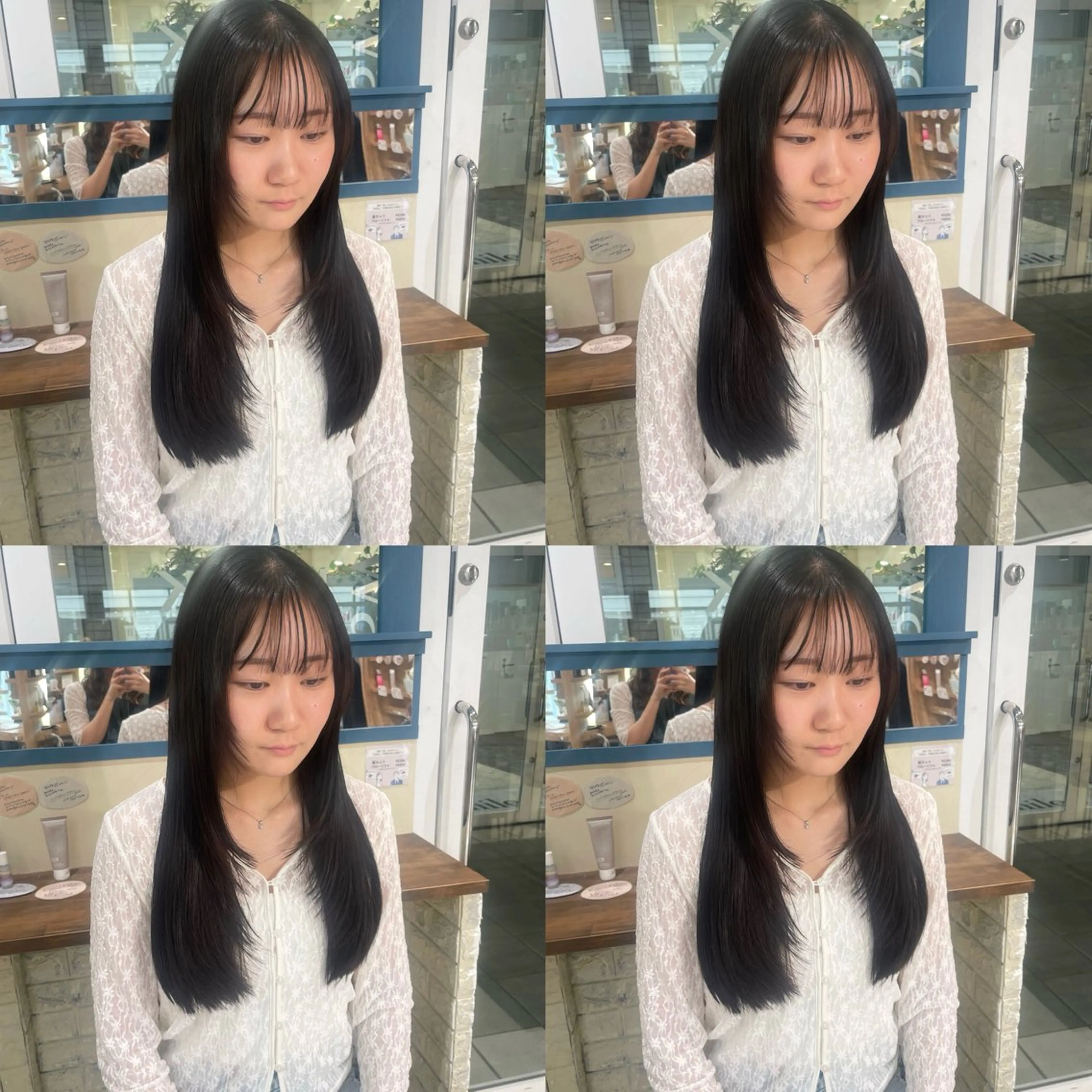 ロング luck みうのヘアスタイル