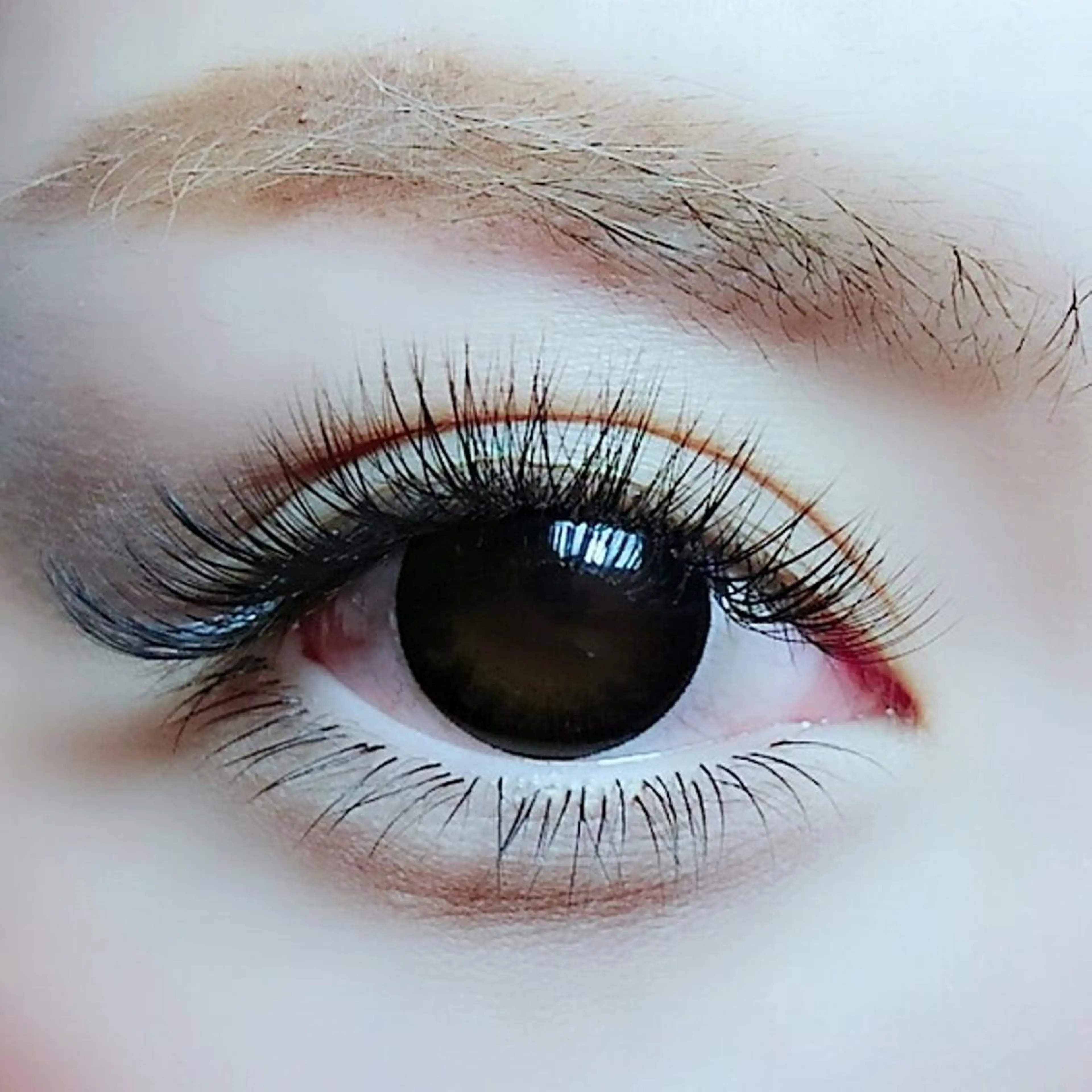 マツエク・マツパ Cカール キュート Jカール 下まつげエクステ Rouge ・ K  　のマツエク・マツパデザイン