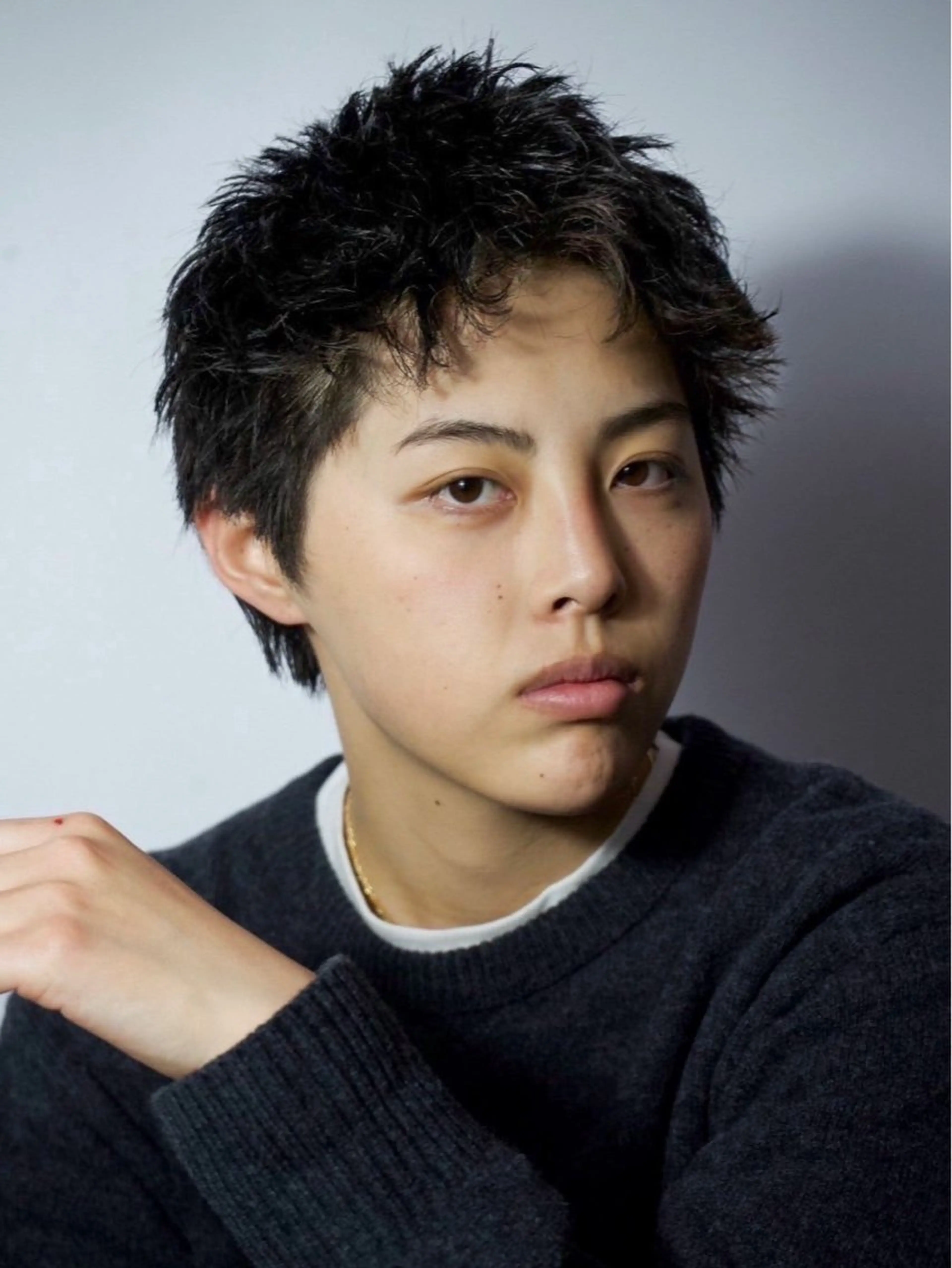 ショート メンズ 上條 遥也のヘアスタイル