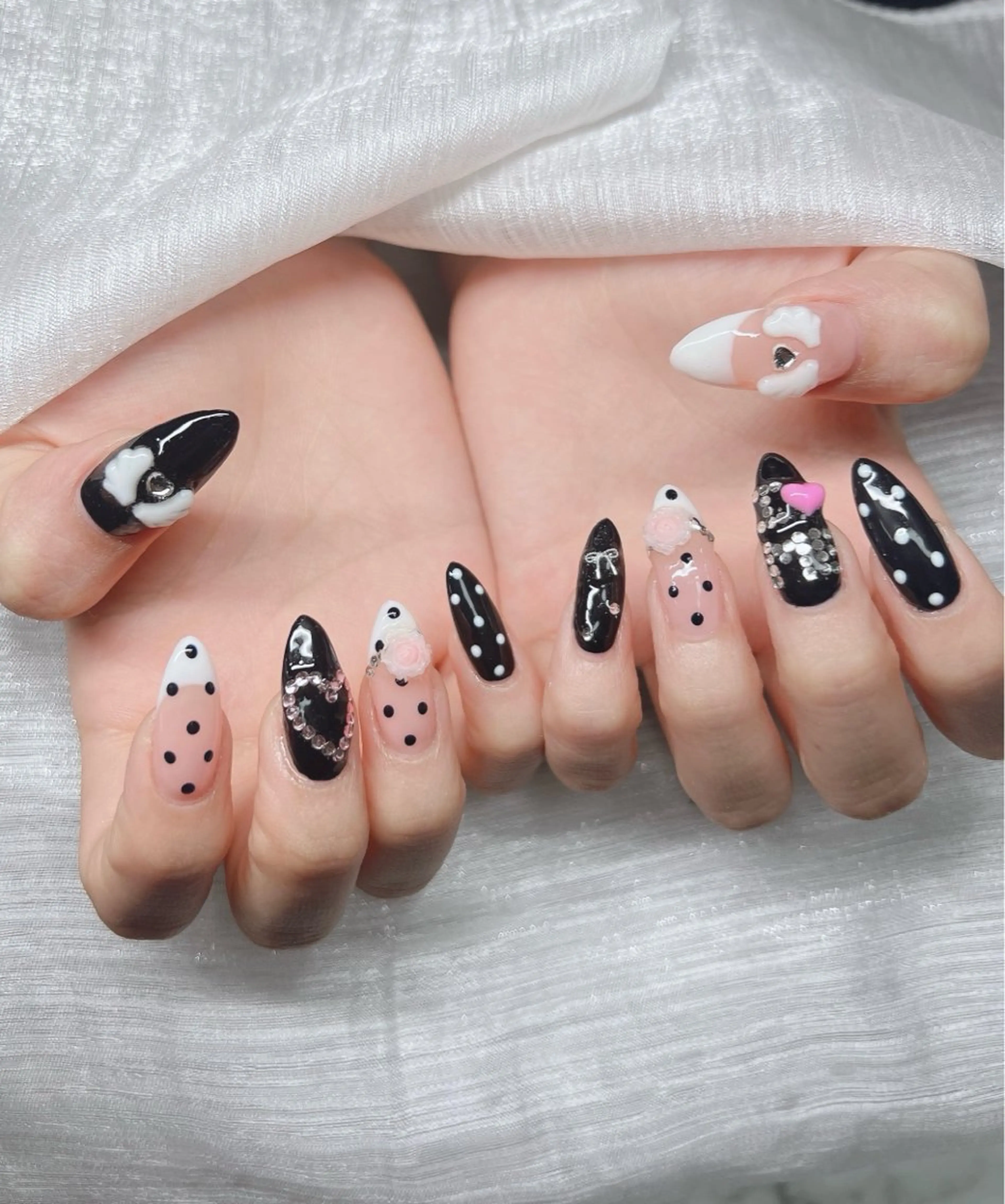 ネイル Lee Nails チップ長さだし専門店のネイルデザイン