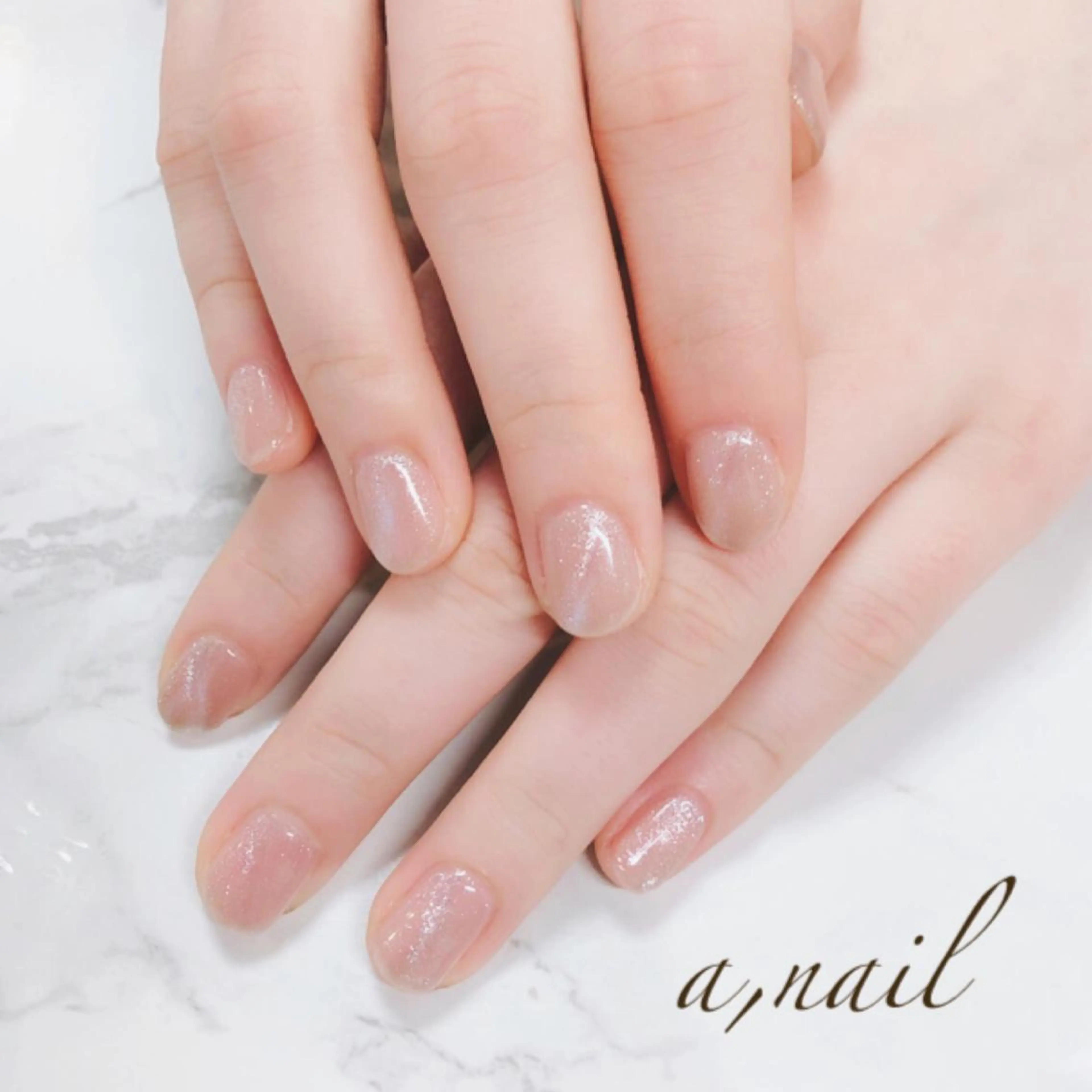 ネイル フットネイル ジェルネイル グラデーション マグネットネイル オフィスネイル ハンドネイル ネイルサロン エーネイルのネイルデザイン