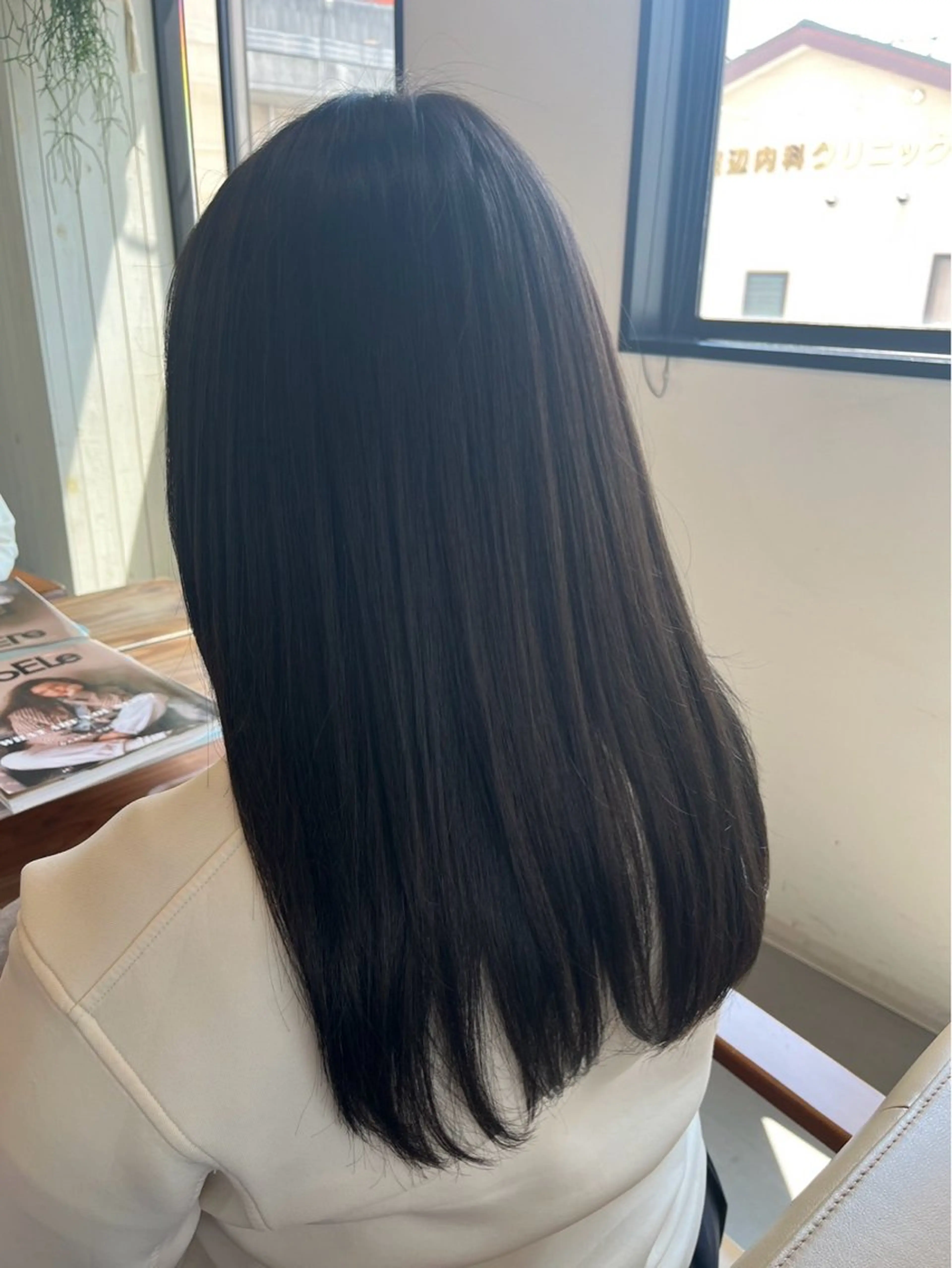 ロング ロング カット ヘアカラー トリートメント 阪神西宮★JUNO 川﨑温子のヘアスタイル