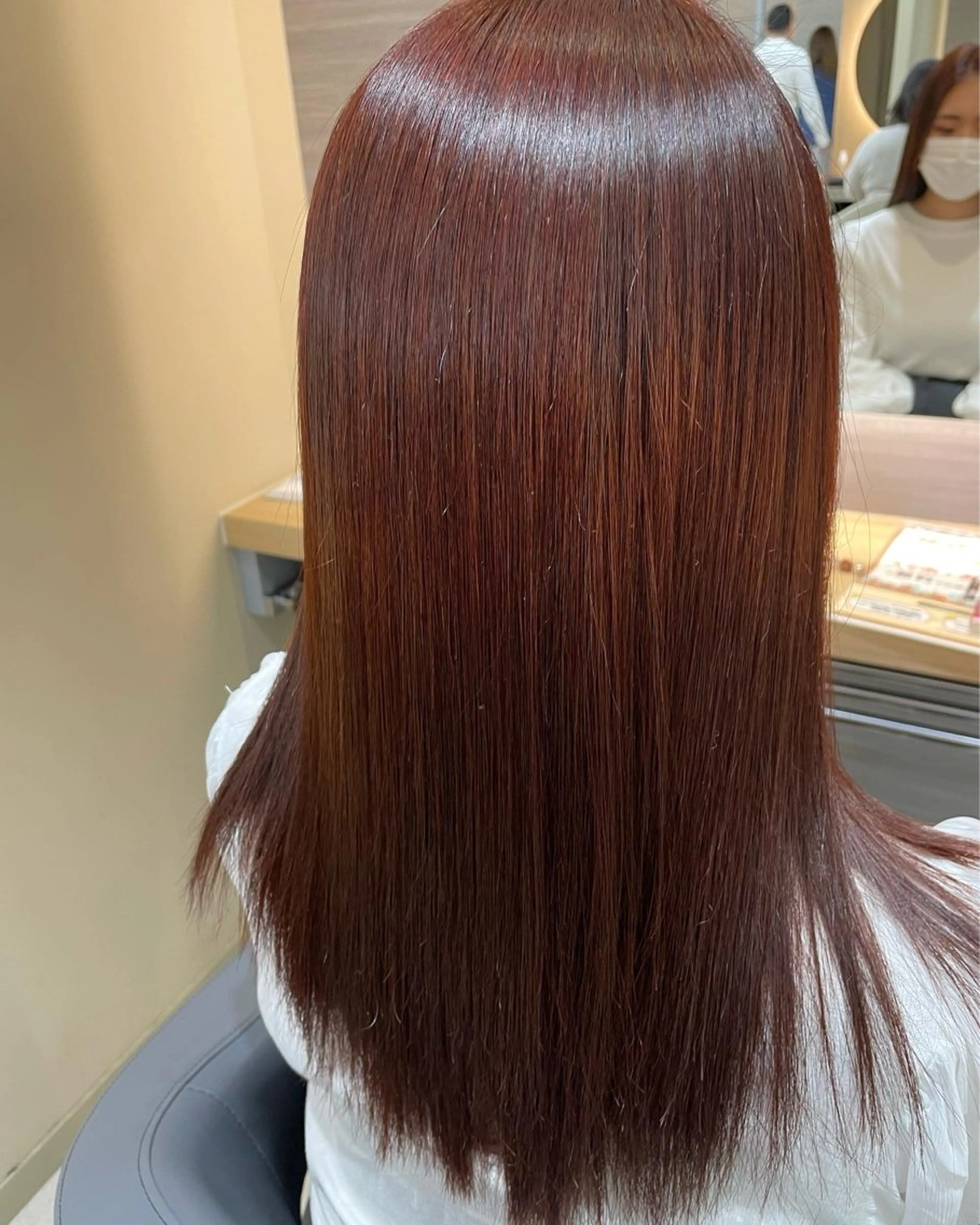 ロング パーマ トリートメント 清水 香理のヘアスタイル