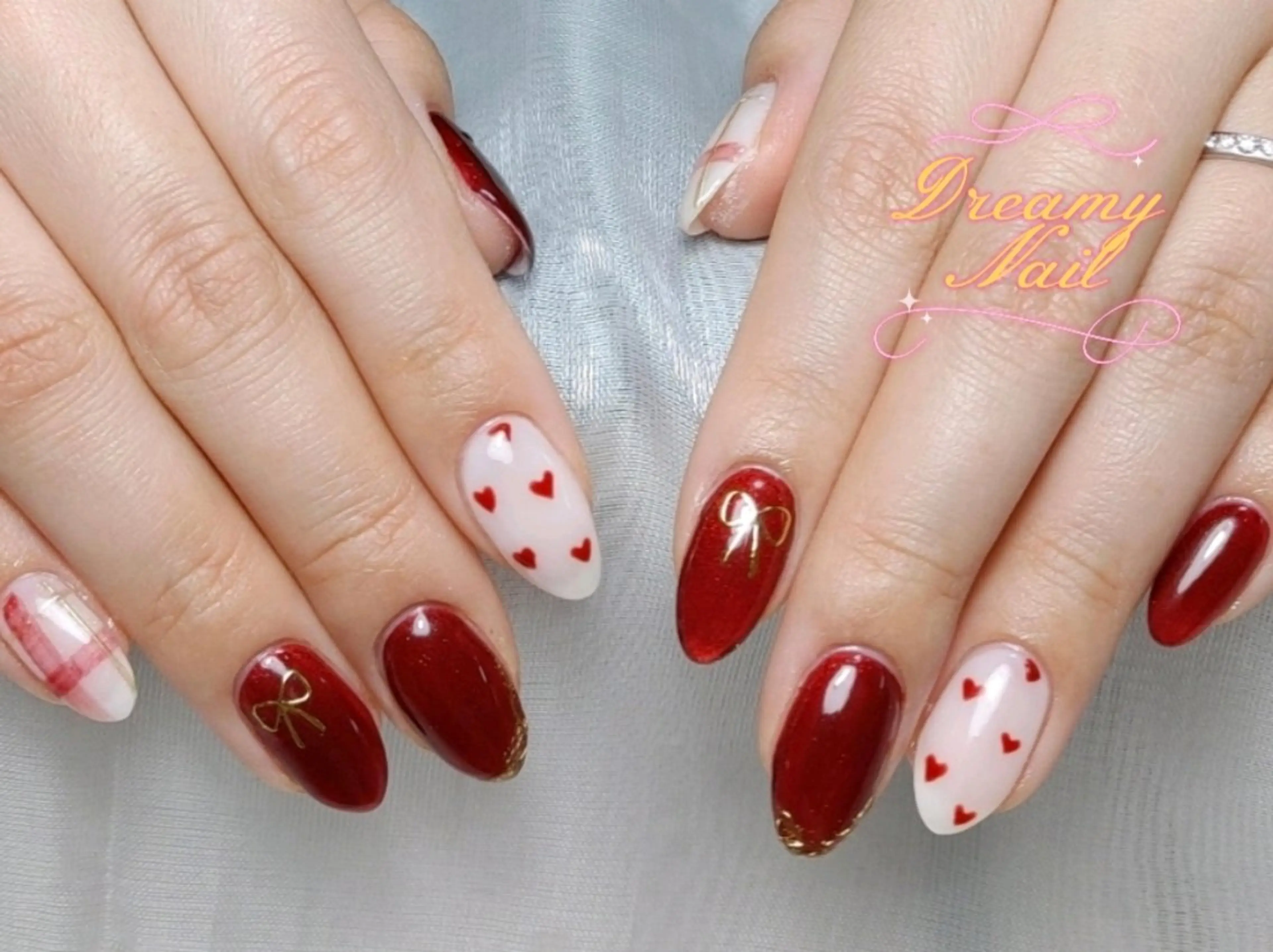 ネイル チークネイル 長さ出し フレンチネイル グラデーション マグネットネイル ハンドネイル ハンドケア ⭐️Syu Rei⭐️のネイルデザイン