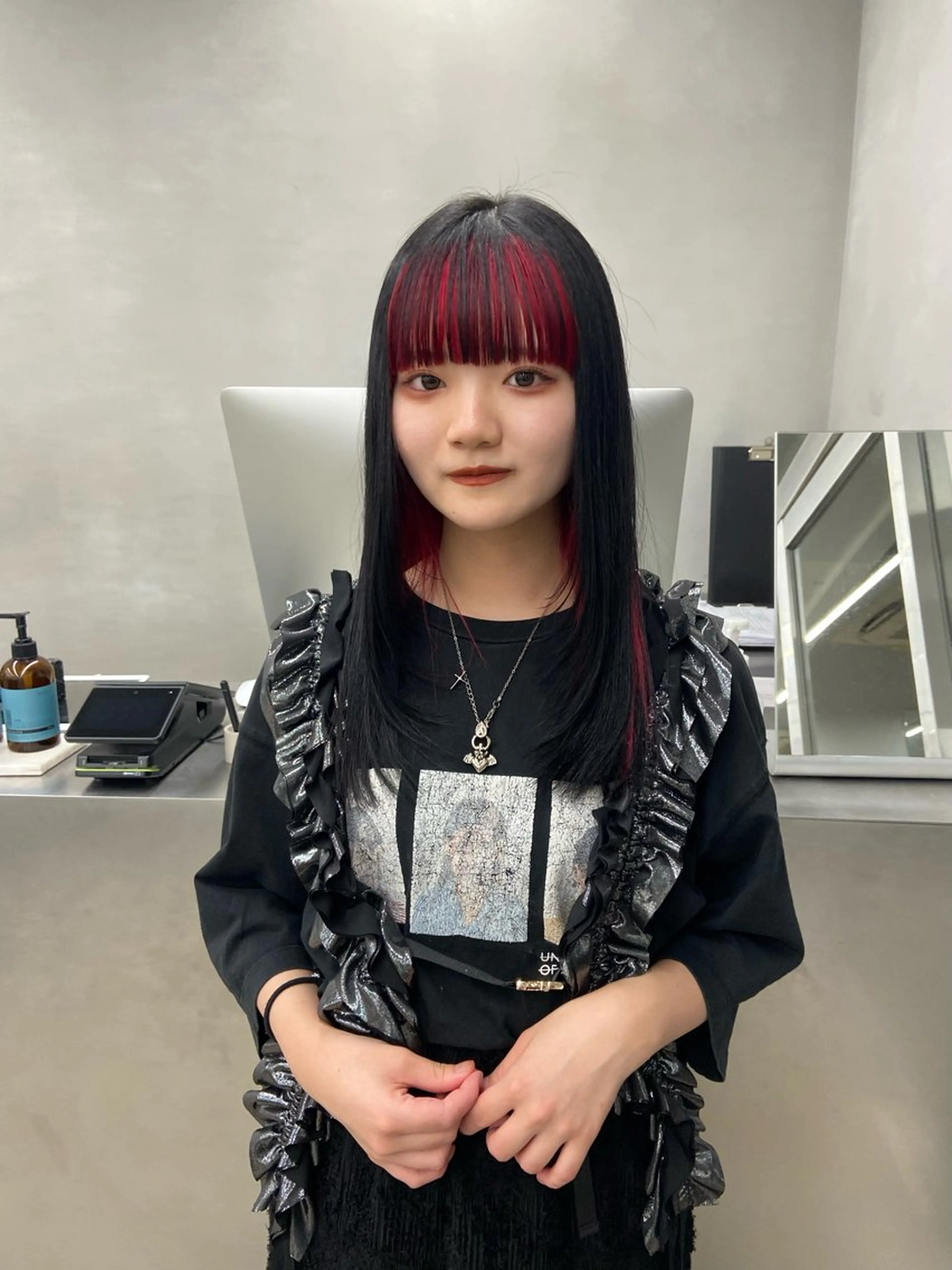 ロング カラー カット ヘアカラー yuna/ボブカット /ハイトーンカラーのヘアスタイル