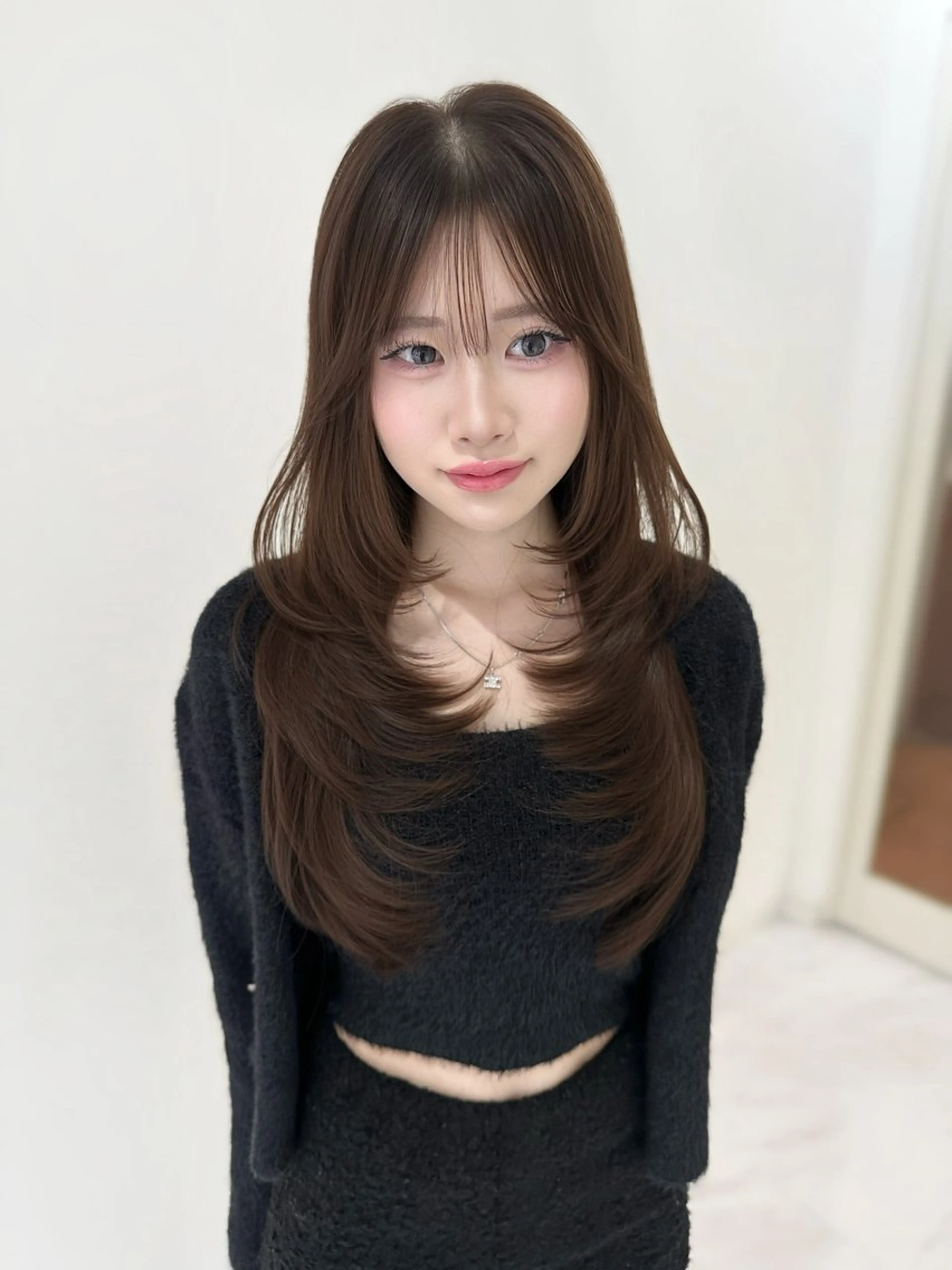 ロング カラー 上野/韓国hair 🤍MOEKA🤍のヘアスタイル