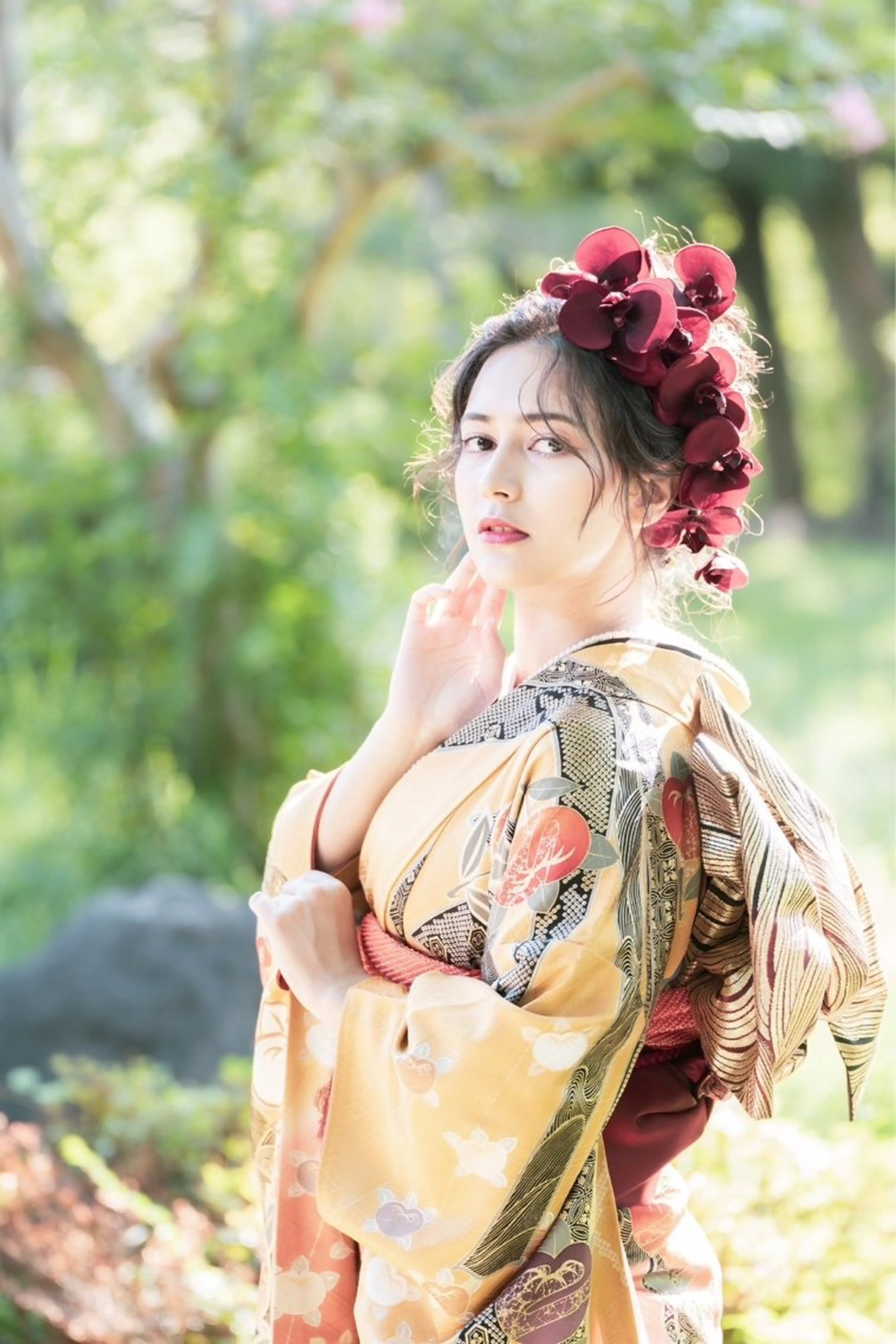 🌸2026成人式🌸振袖着付け＋ヘアセット(どちらかのみのご予約も可)の写真