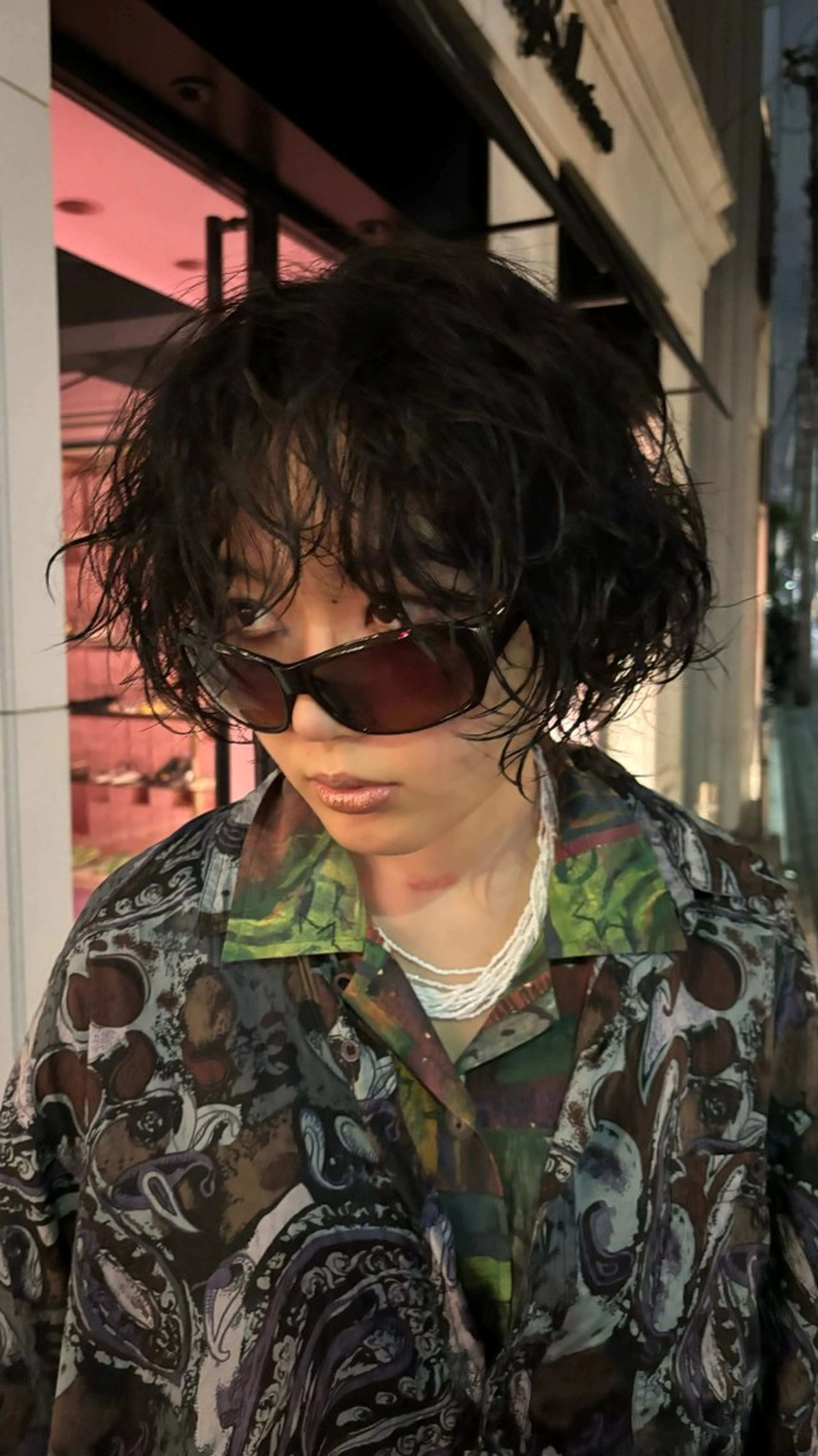 ショート カラー パーマ ヘアアレンジ カット パーマ トリートメント ヘッドスパ marino マリノのヘアスタイル