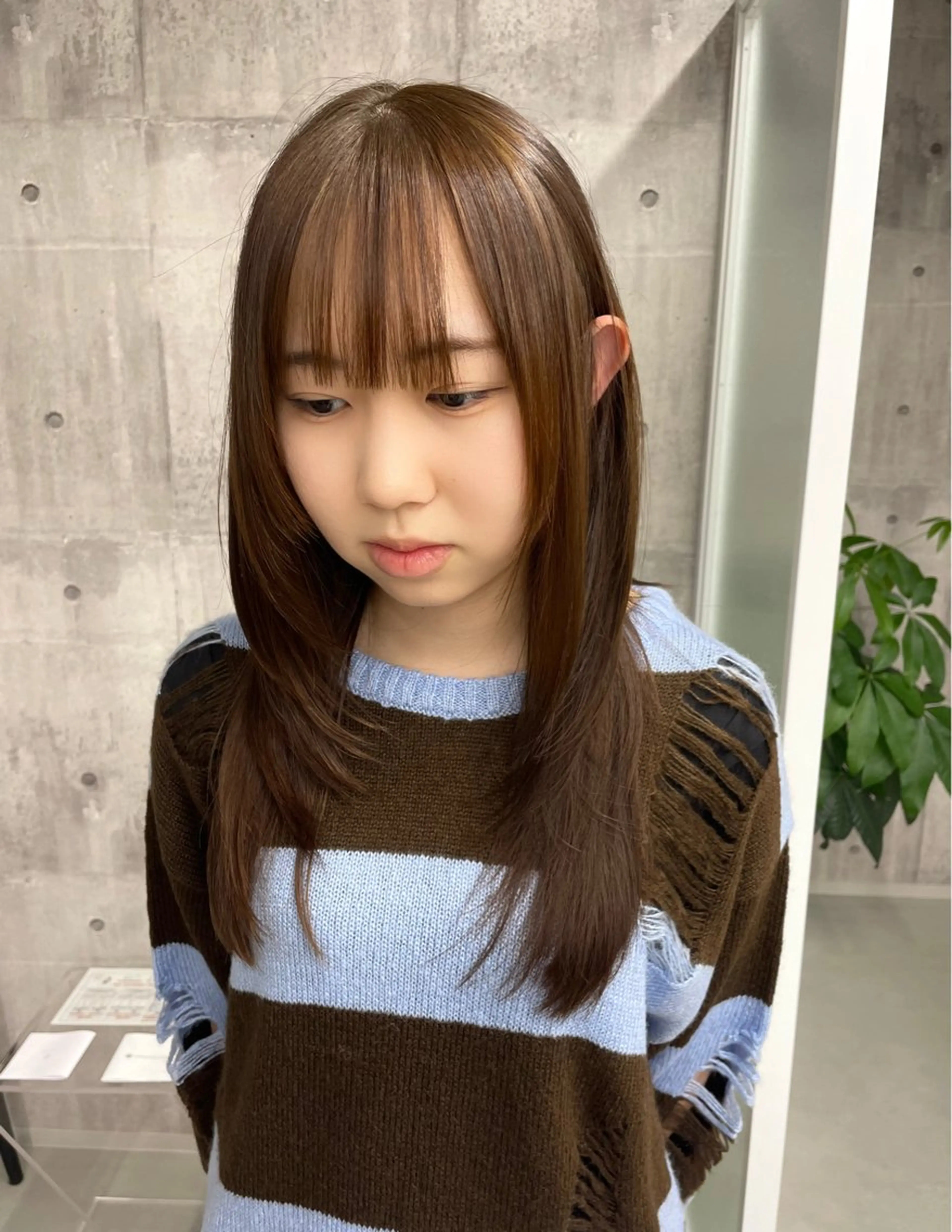 ロング 錦 茉李 @lm.mari03のヘアスタイル