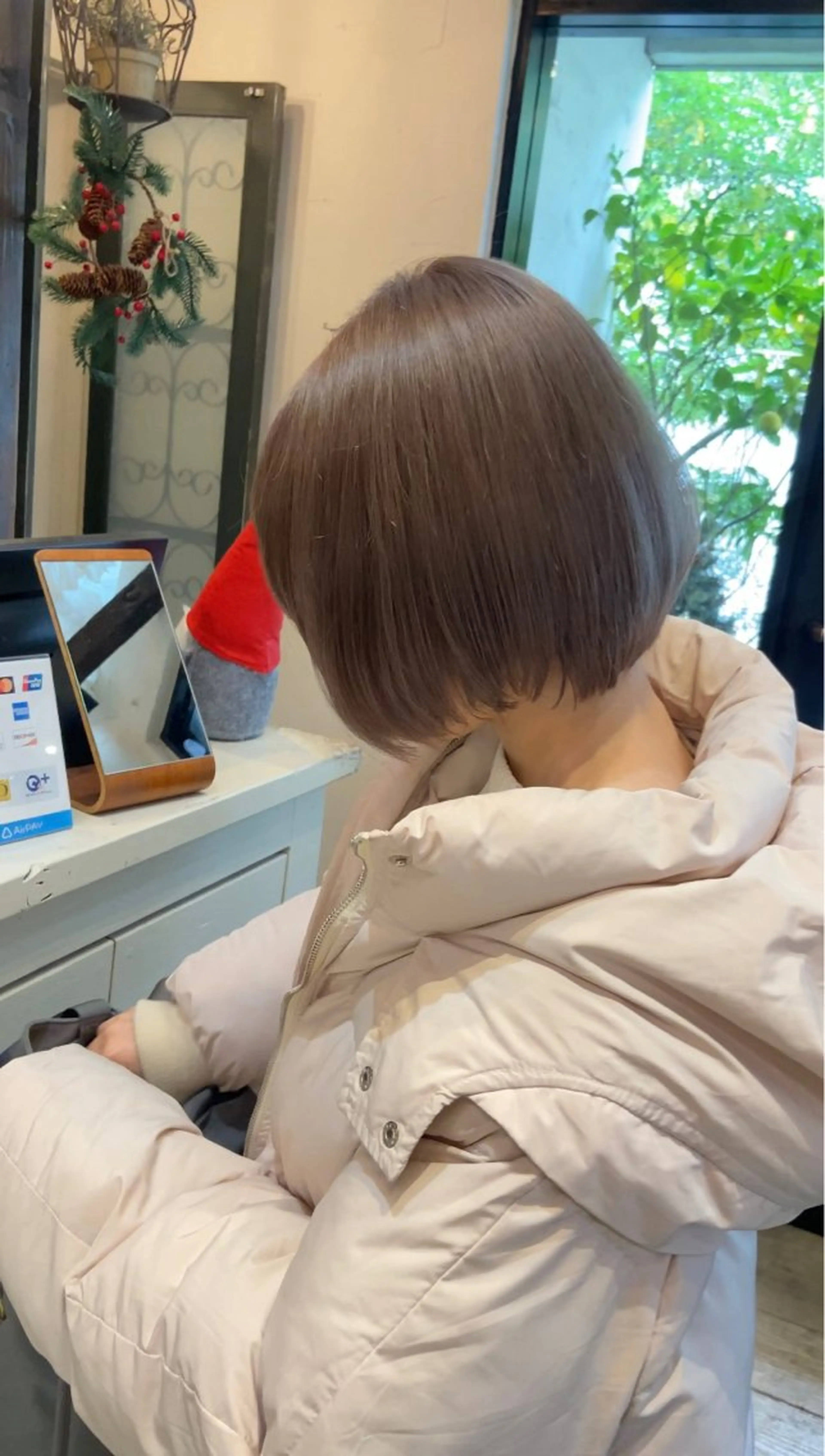 ロング カラー ブリーチ 透明感カラー グレージュ ダメージレス美容師 🌱水島侑理のヘアスタイル