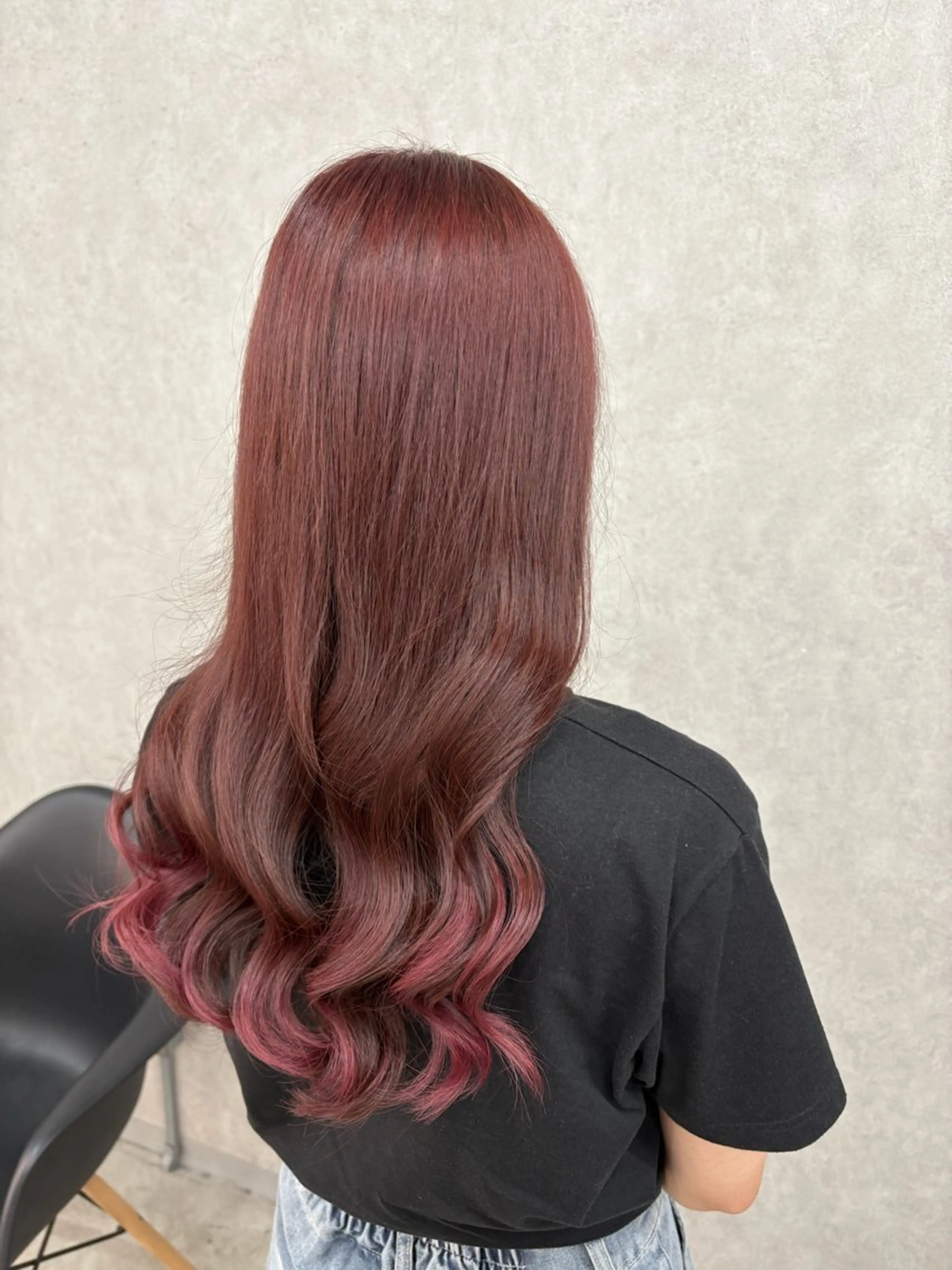 ミディアム カラー 久保 泰都のヘアスタイル