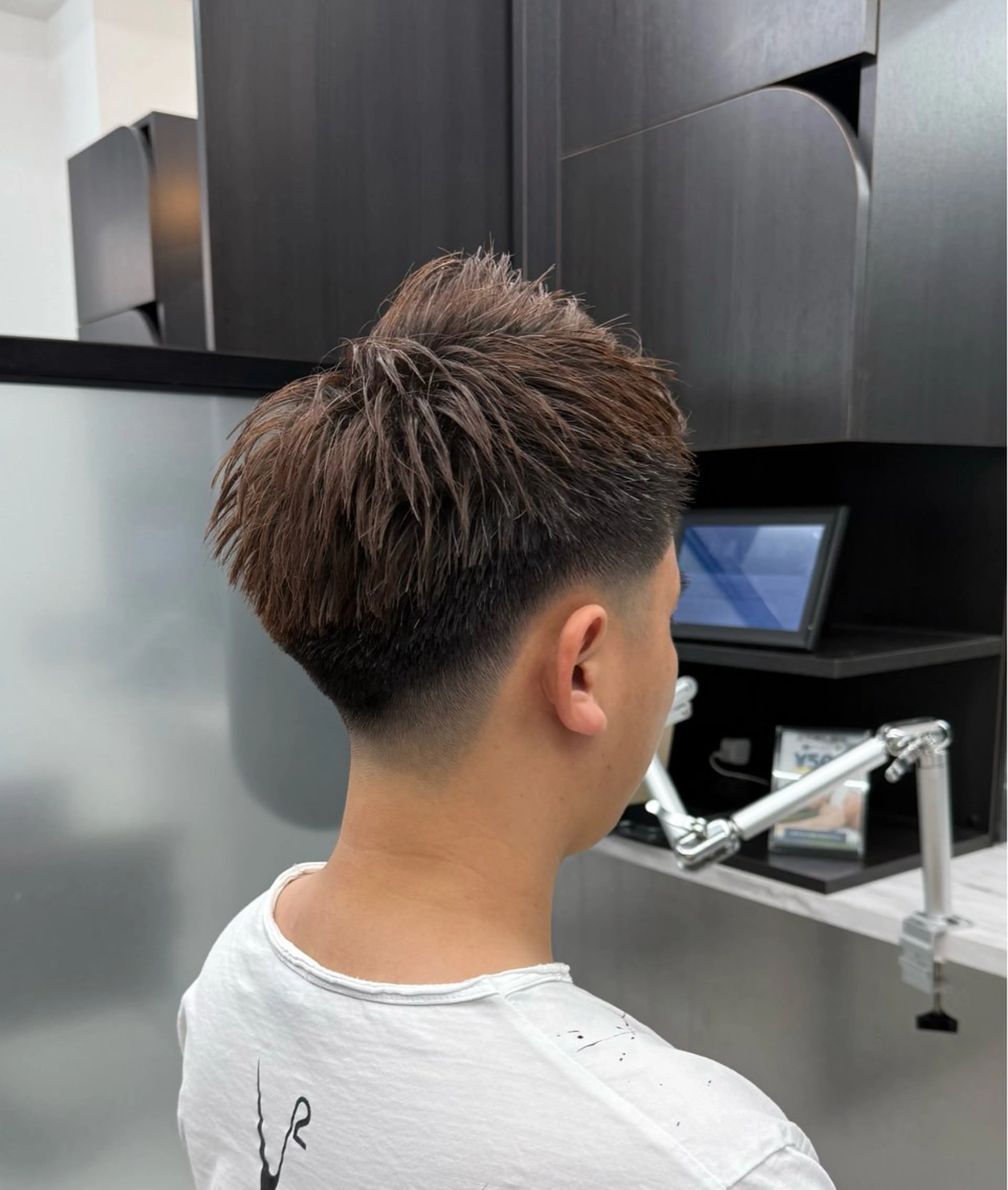 ショート メンズ フェードカット メンズ専門 Ryukiのヘアスタイル