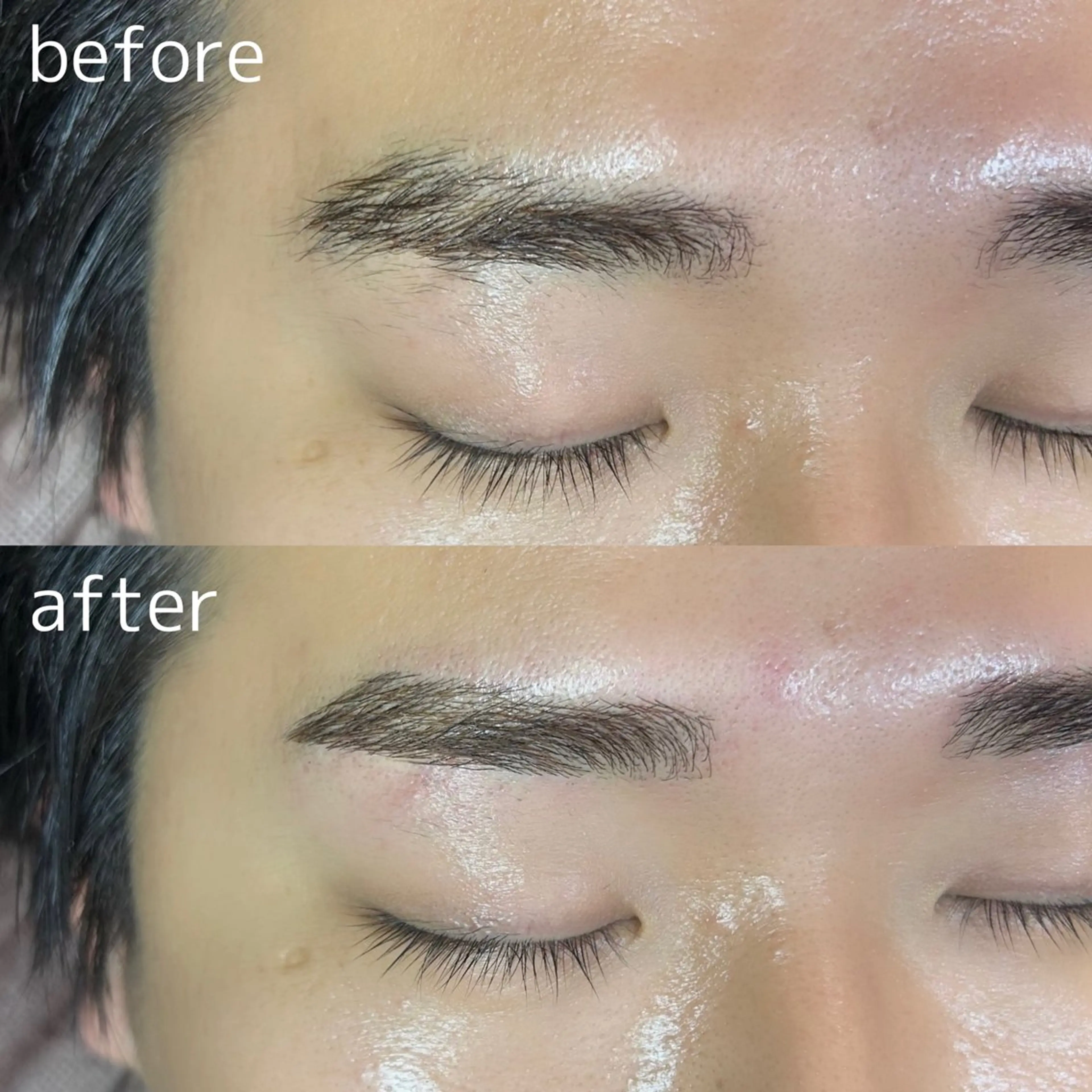 アイブロウ ワックス脱毛 YUKA 💫大阪福島のマツエク・マツパデザイン