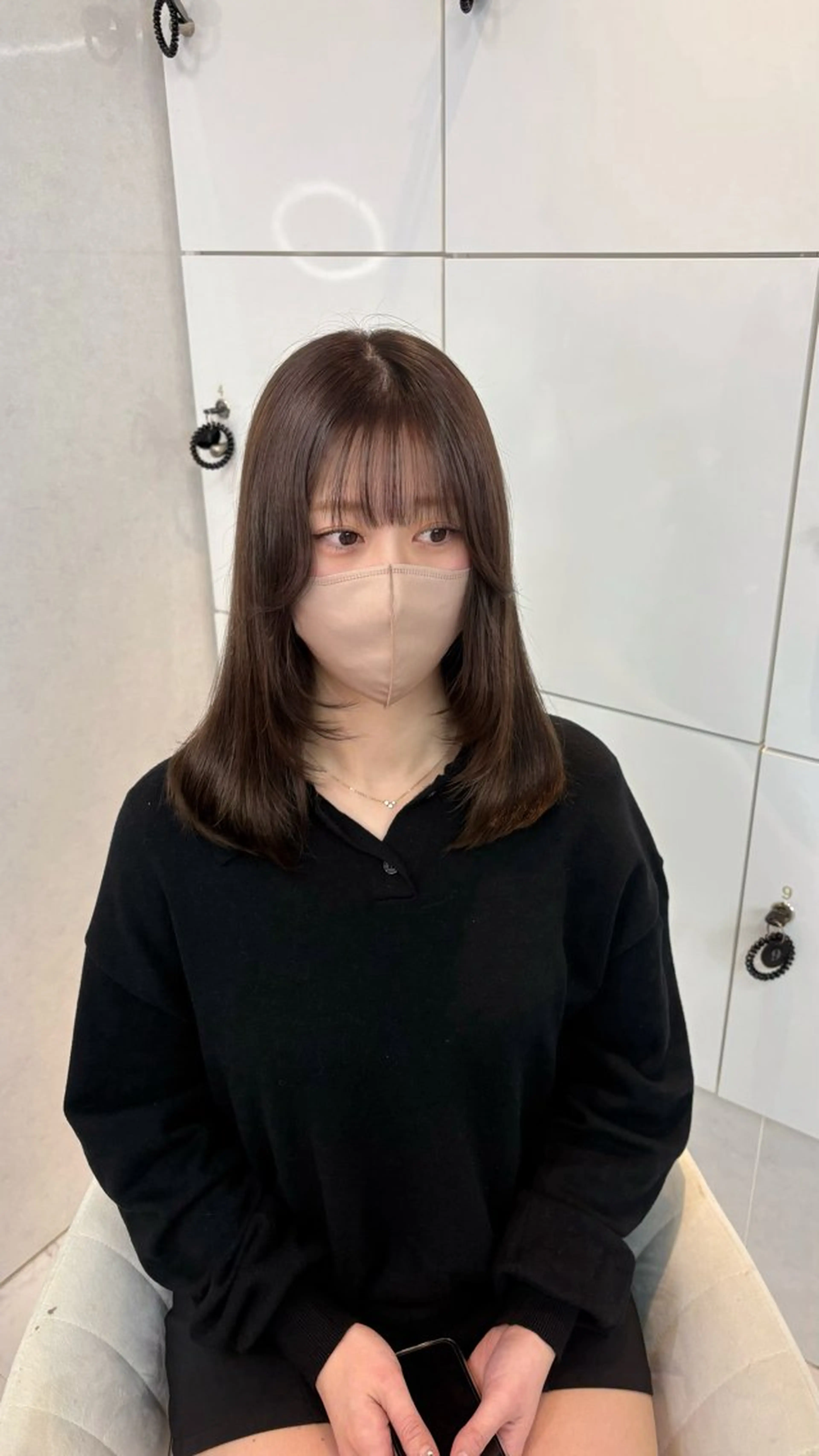 ミディアム ヘアカラー 【ALEAP】 coconaのヘアスタイル