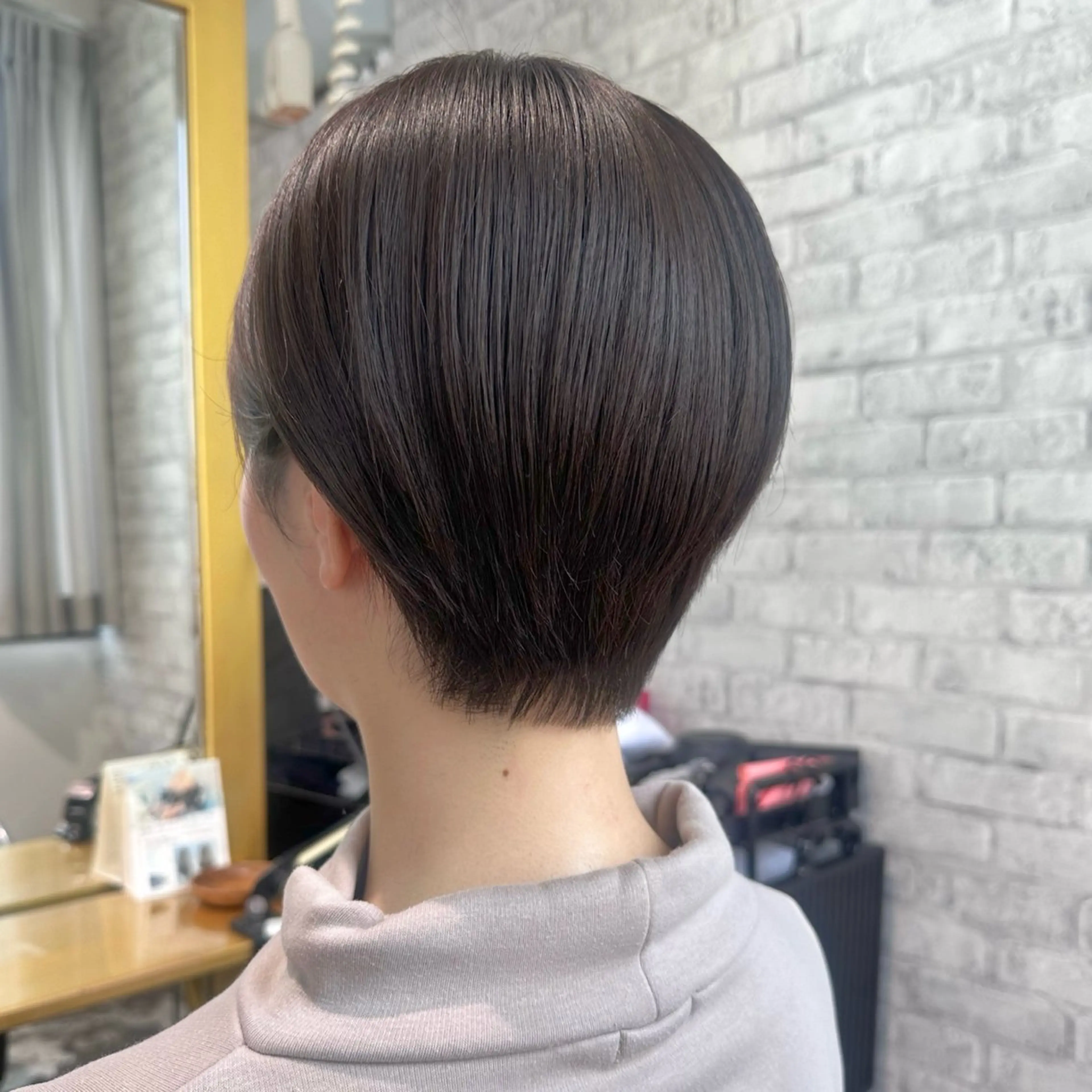 ショート ショートヘア カット 心斎橋/レイヤー/ 艶カラー💖Sakiのヘアスタイル