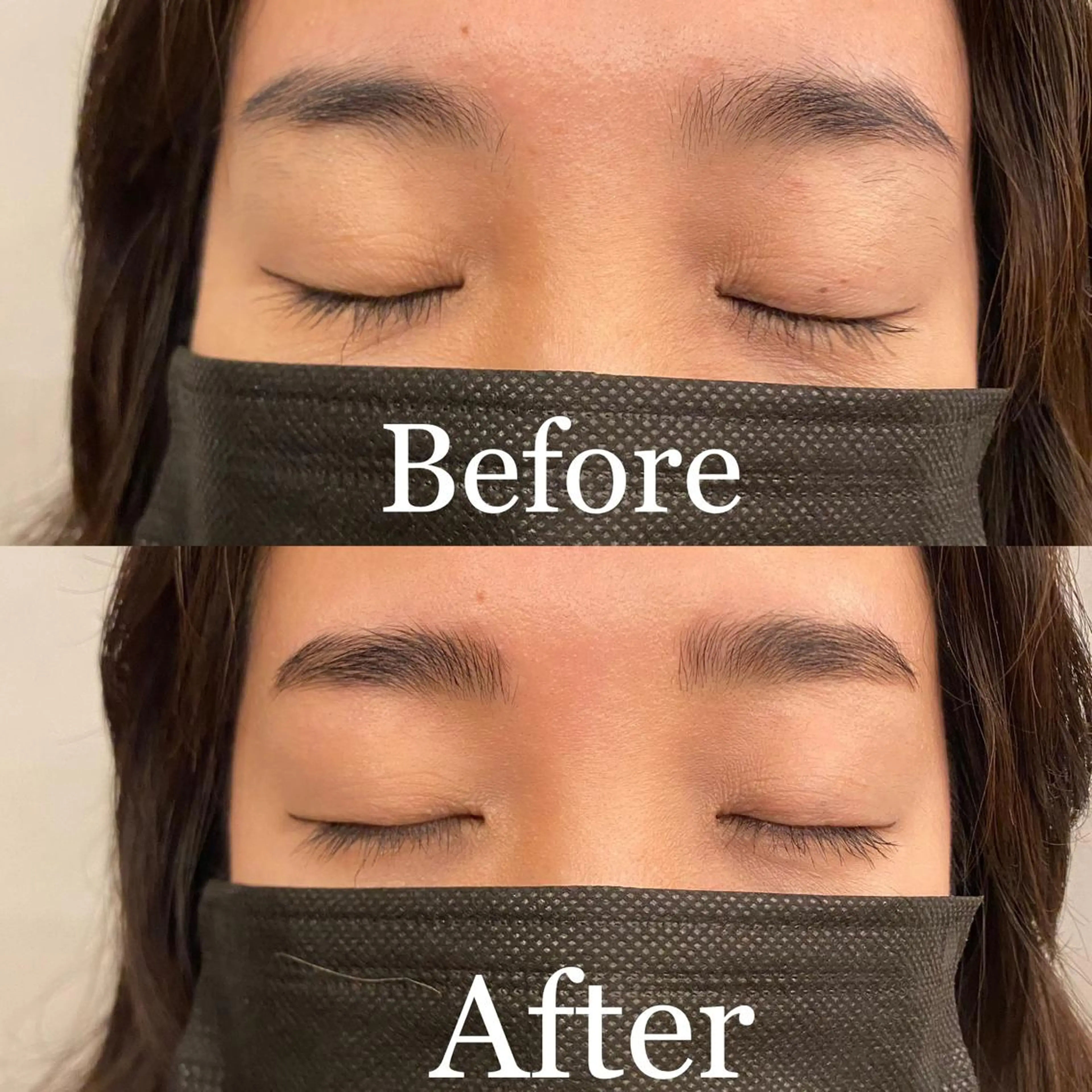 アイブロウ 眉カラー ハリウッドブロウリフト 眉毛ワックス脱毛 ワックス脱毛 その他(アイブロウ) AND THE BRICKS北川珠紀の眉毛・アイブロウイメージ